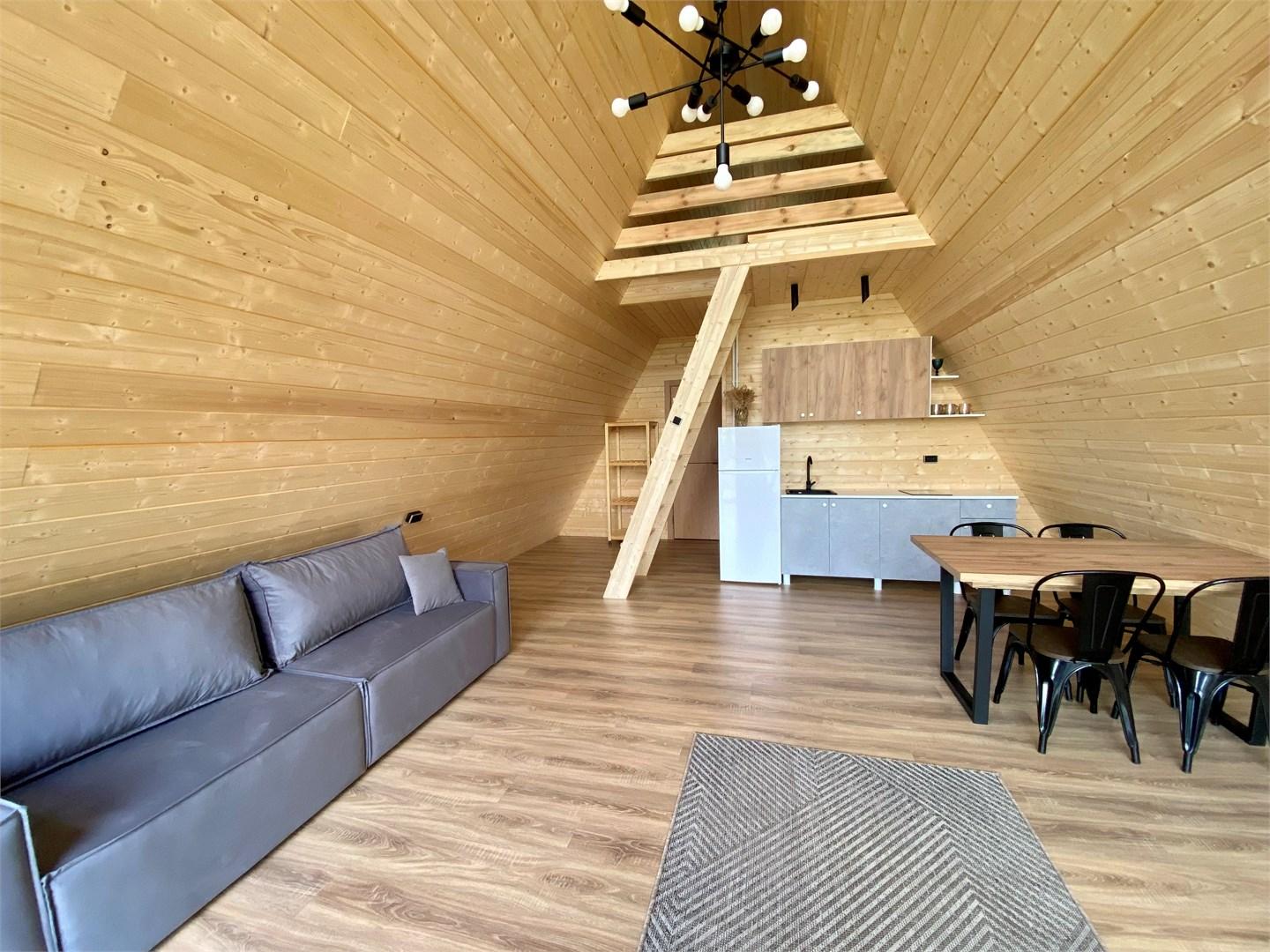 Коттедж с видом на лес