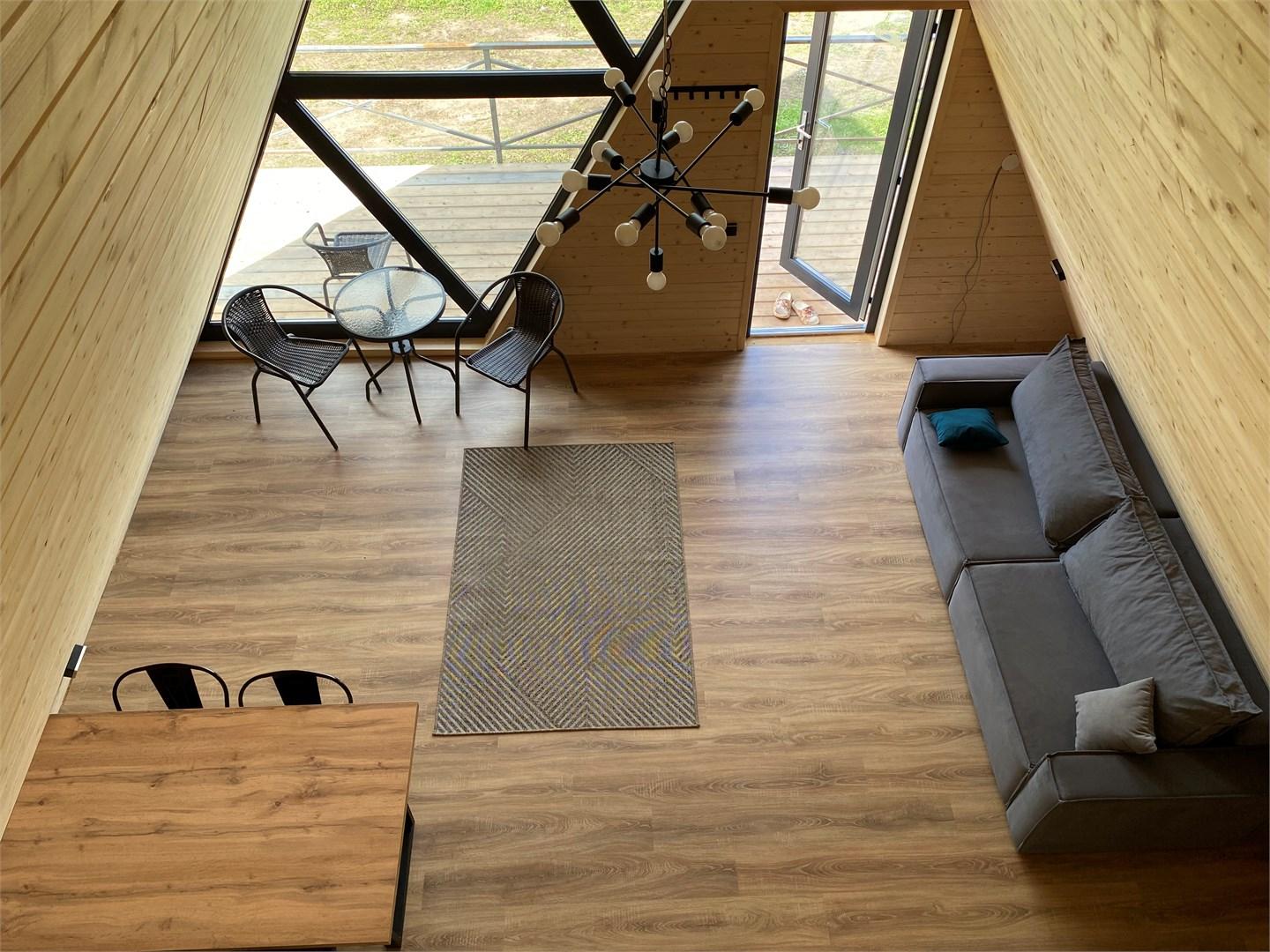 Коттедж с видом на лес