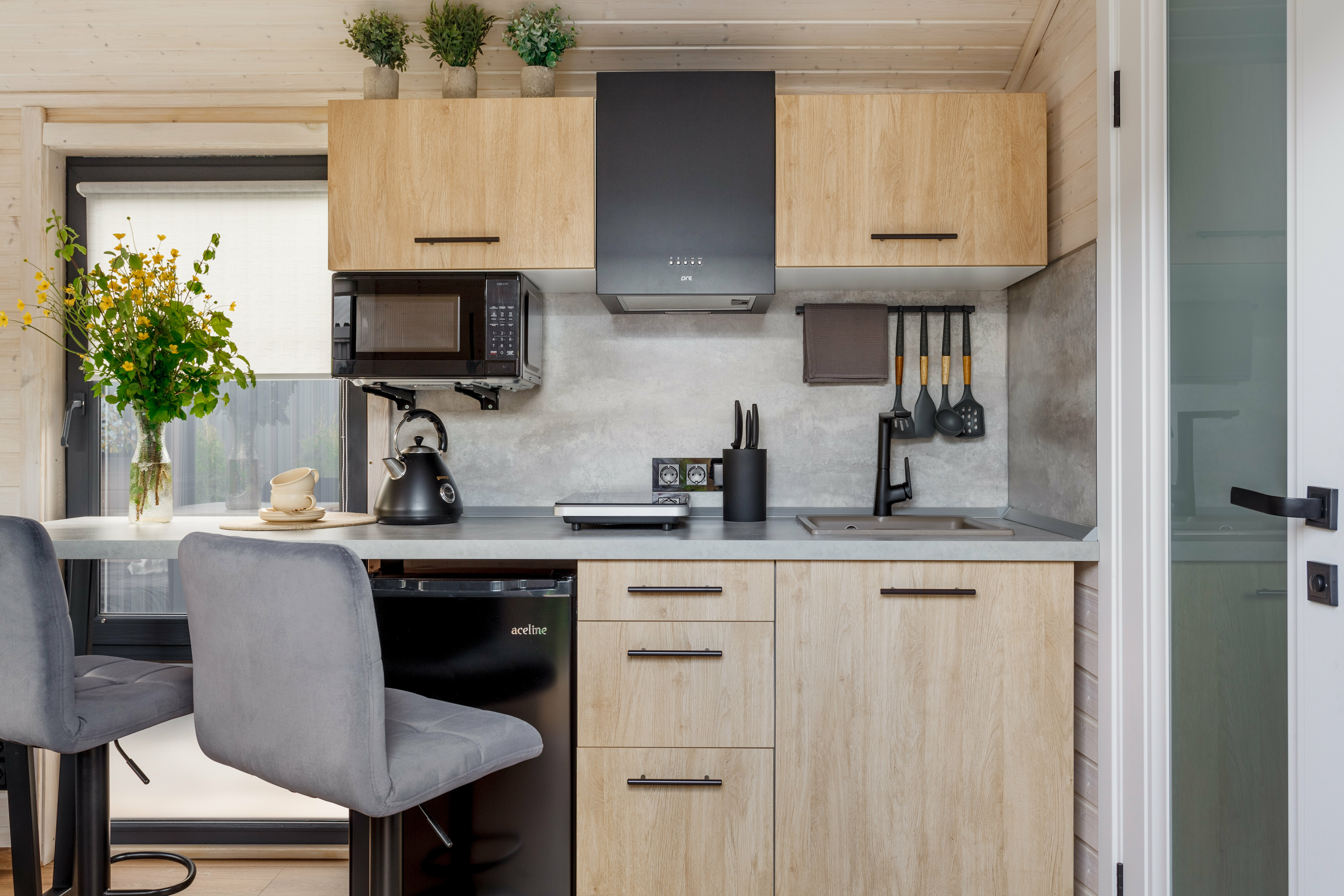 Двухместный номер с 1 кроватью и видом на горы