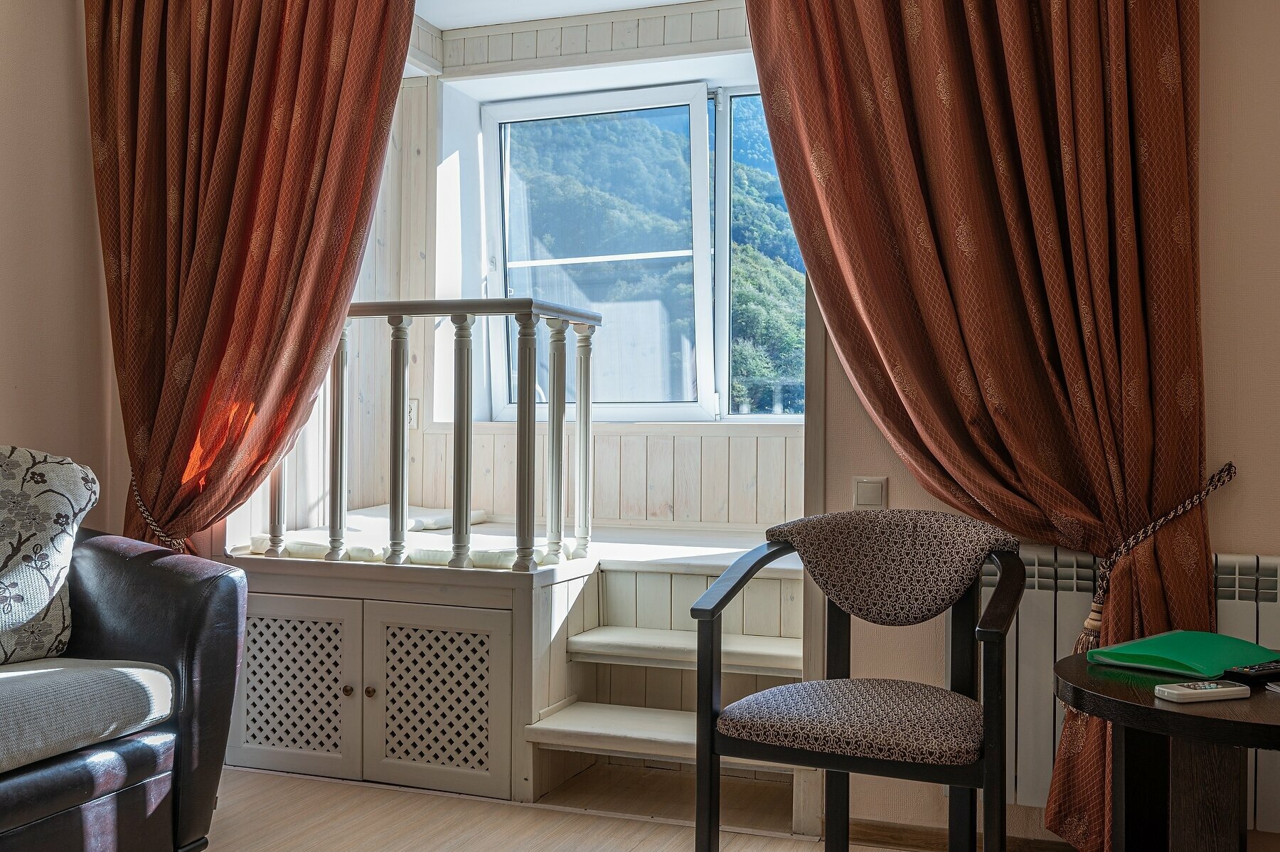 Двухуровневый номер-студия