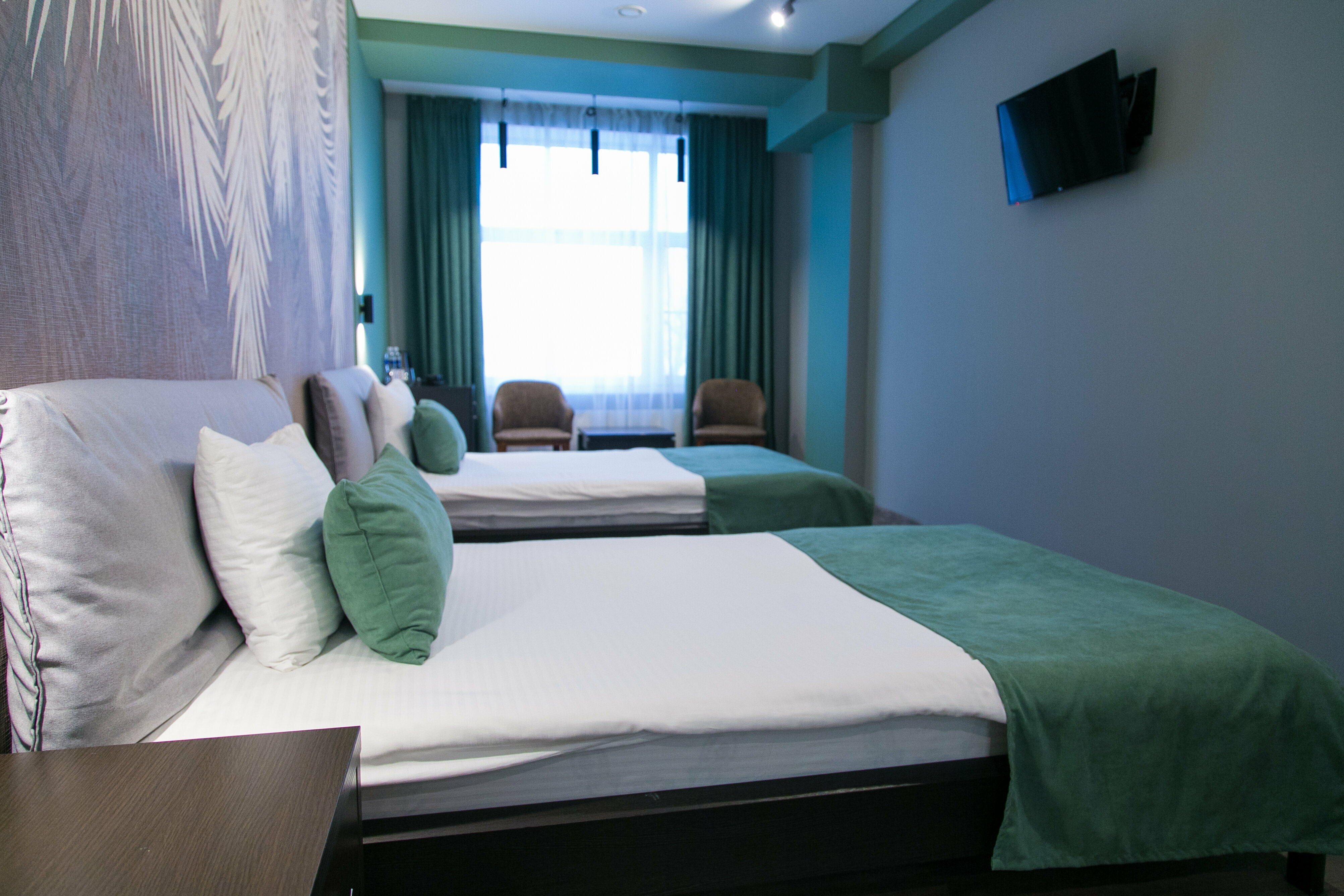 Улучшенный двухместный номер с 2 отдельными кроватями