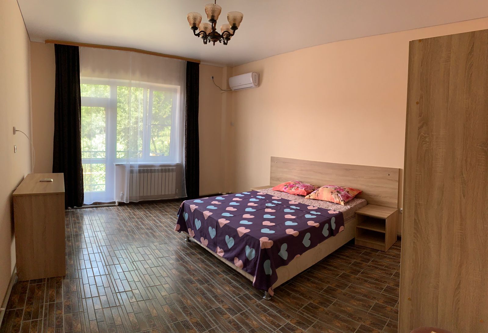 Семейный номер с балконом