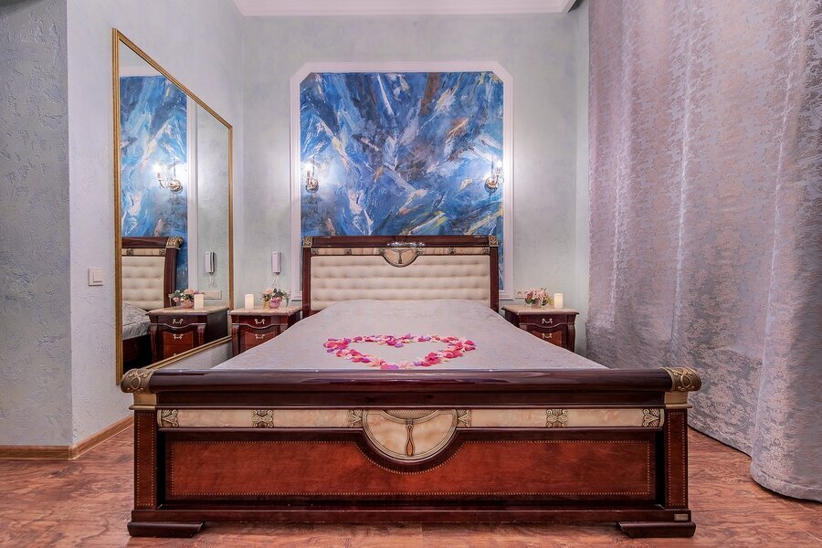 Двухместный номер с 1 кроватью с ванной (только для взрослых)