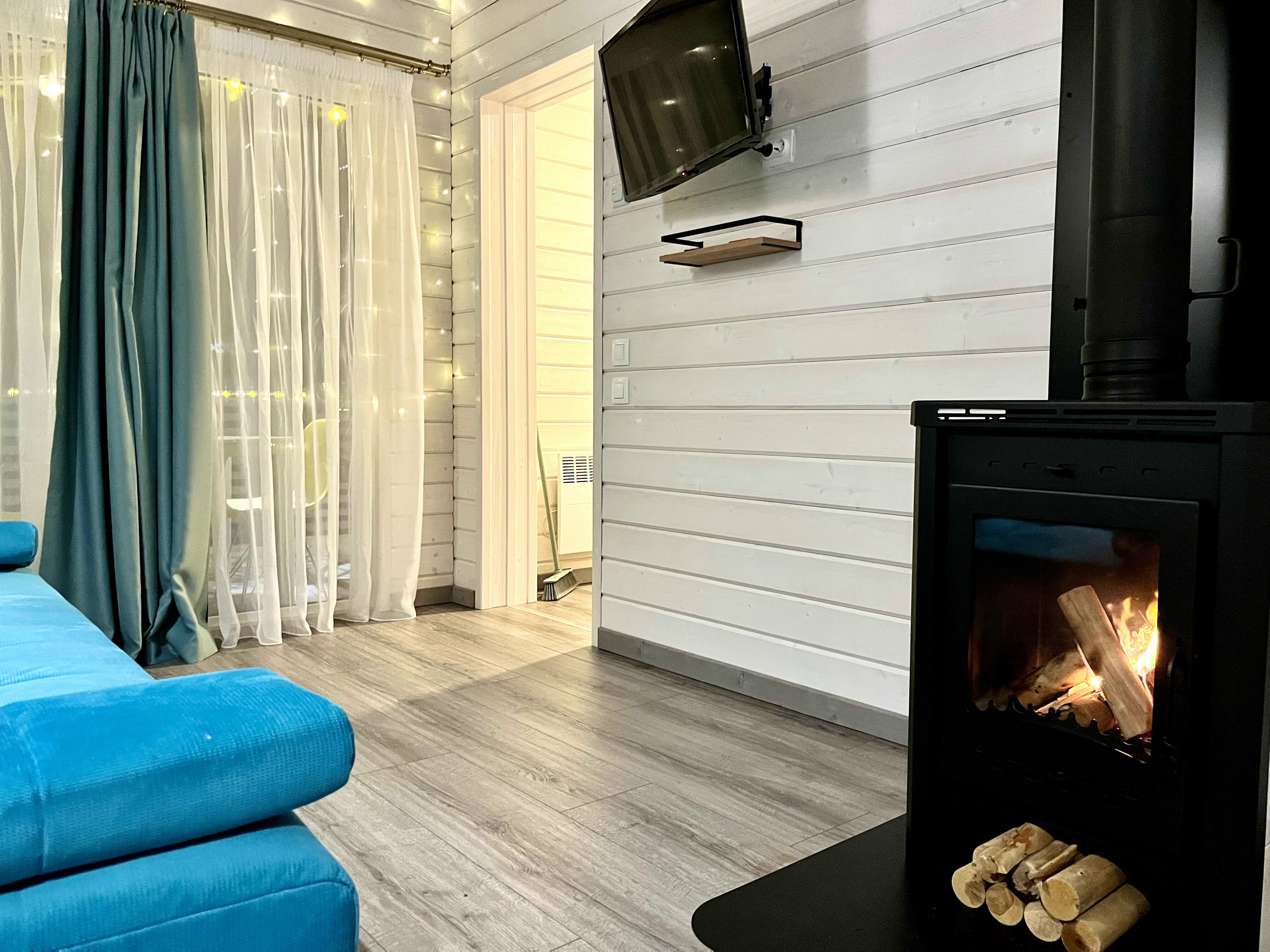 Коттедж с видом на лес