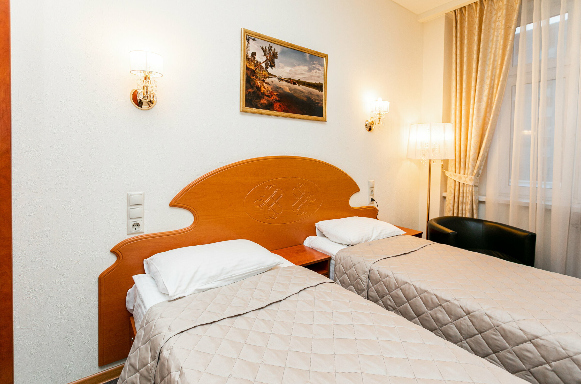 Двухместный номер с 2 отдельными кроватями