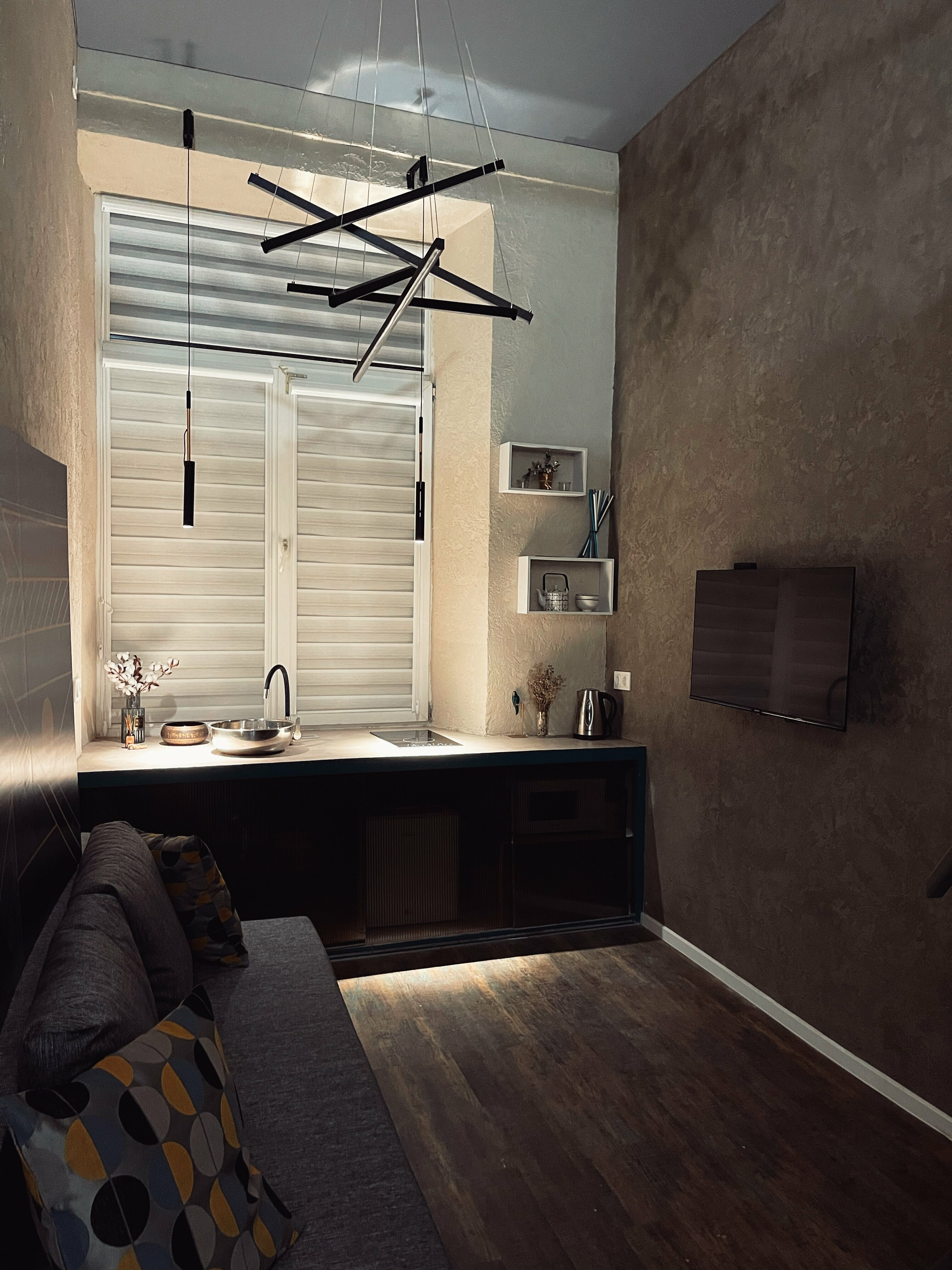 Двухуровневые апартаменты