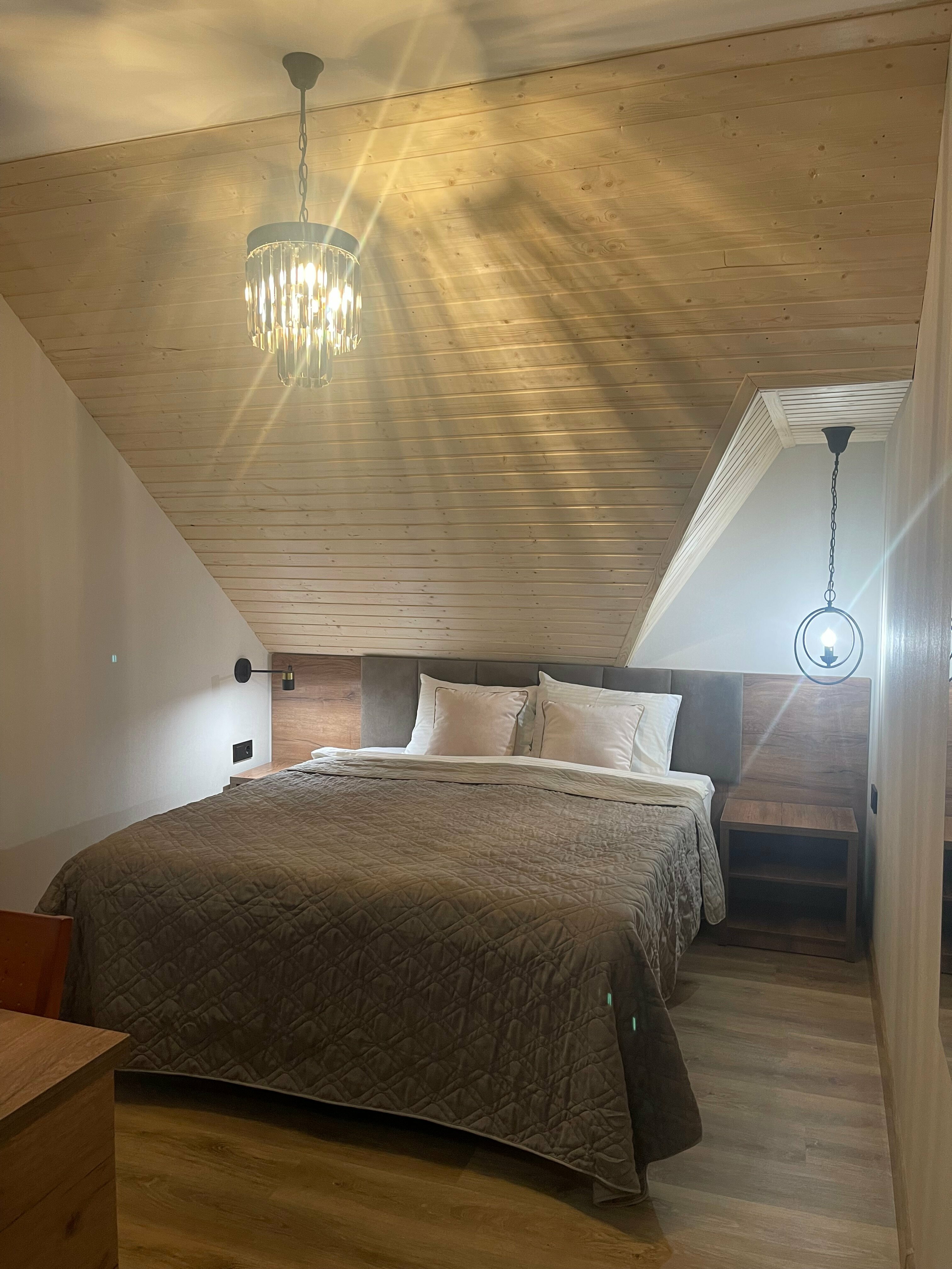 Улучшенный двухместный номер с 1 кроватью или 2 отдельными кроватями, вид на горы