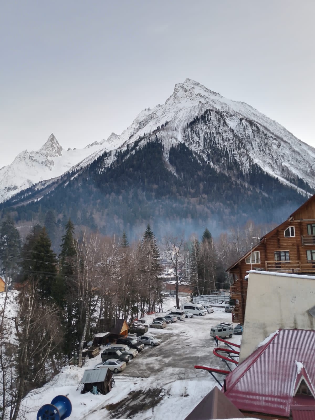 Улучшенный двухместный номер с 1 кроватью или 2 отдельными кроватями, вид на горы