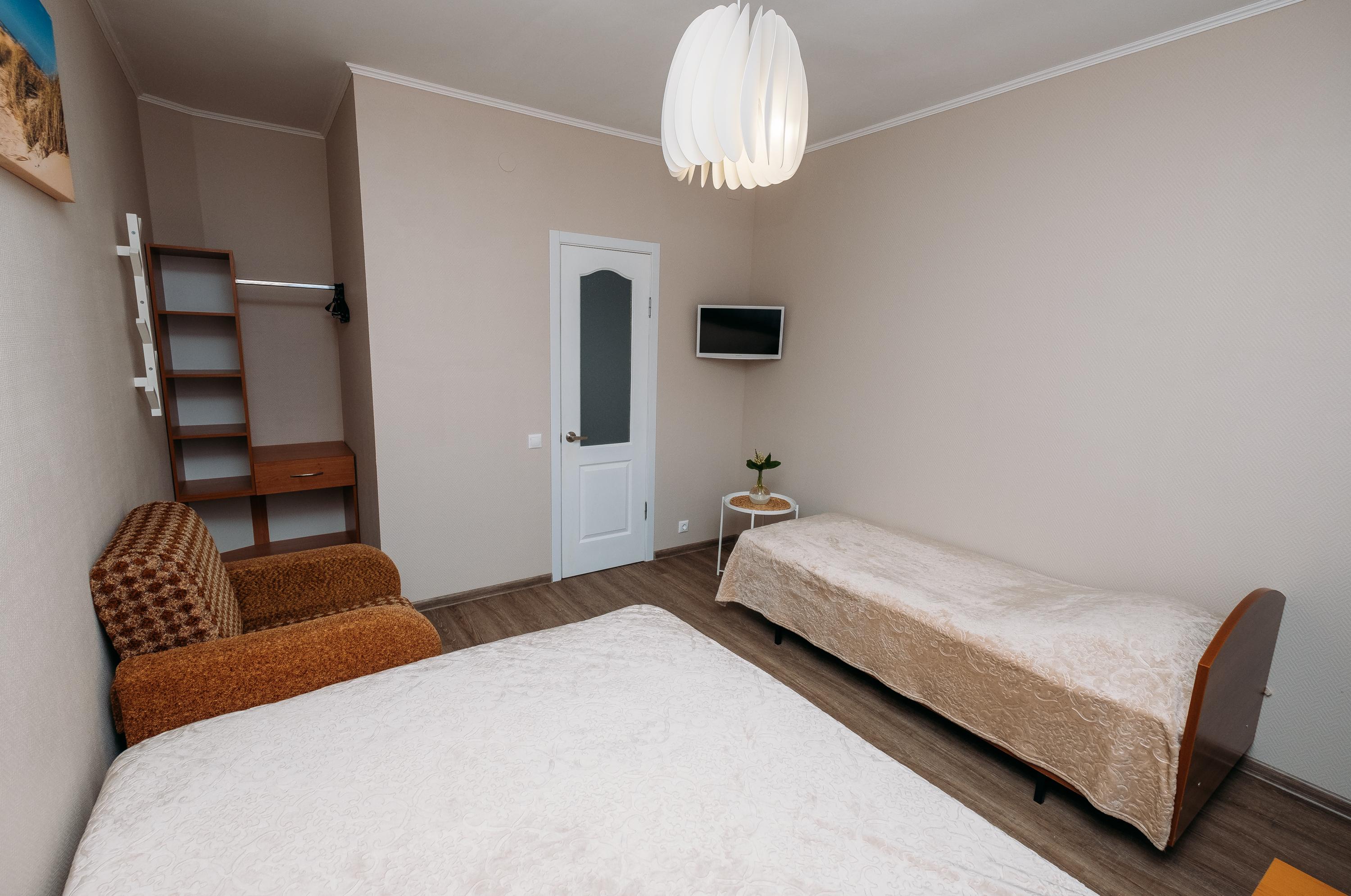 Стандартный двухместный номер с 1 кроватью или 2 отдельными кроватями и балконом