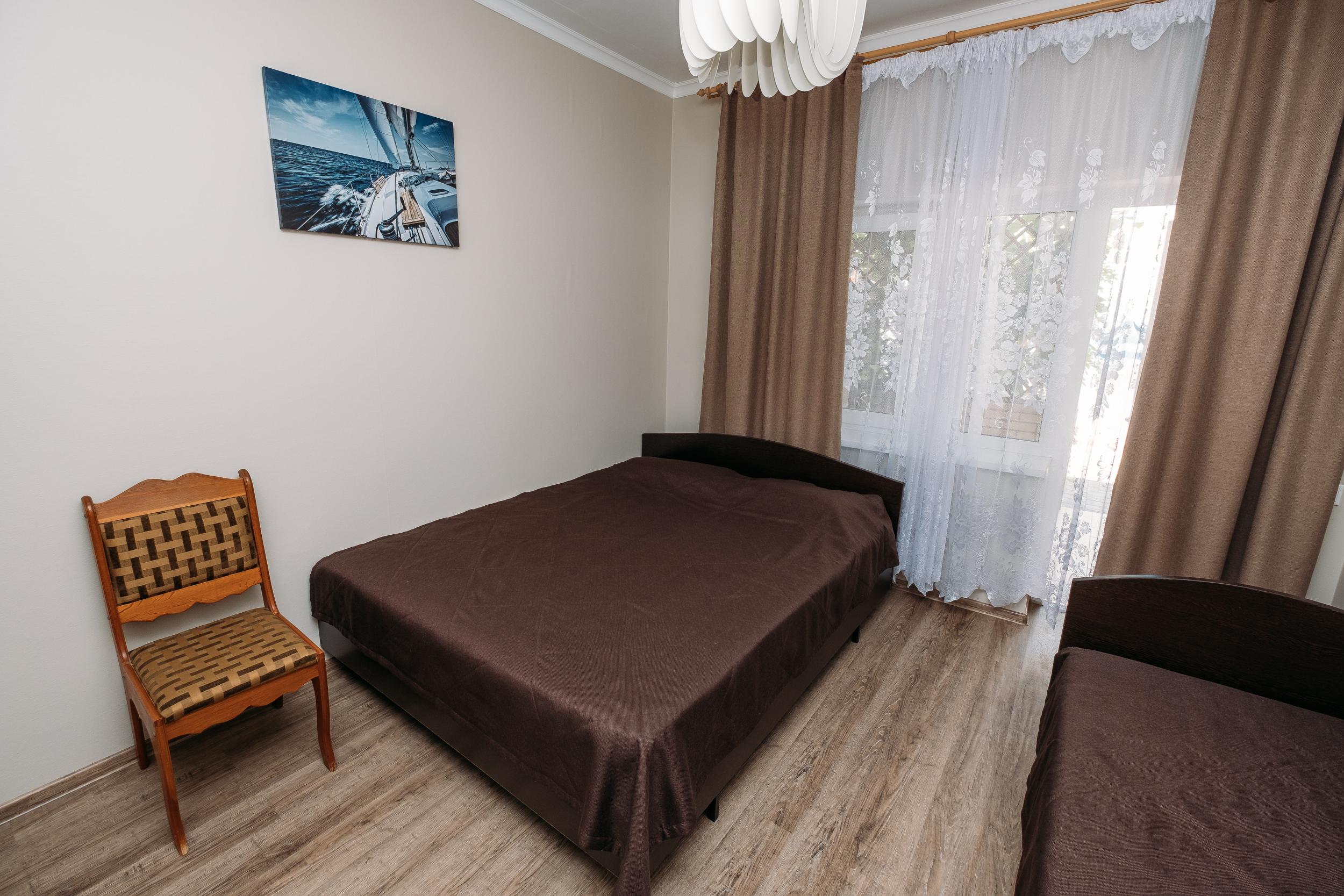 Стандартный двухместный номер с 1 кроватью или 2 отдельными кроватями и балконом