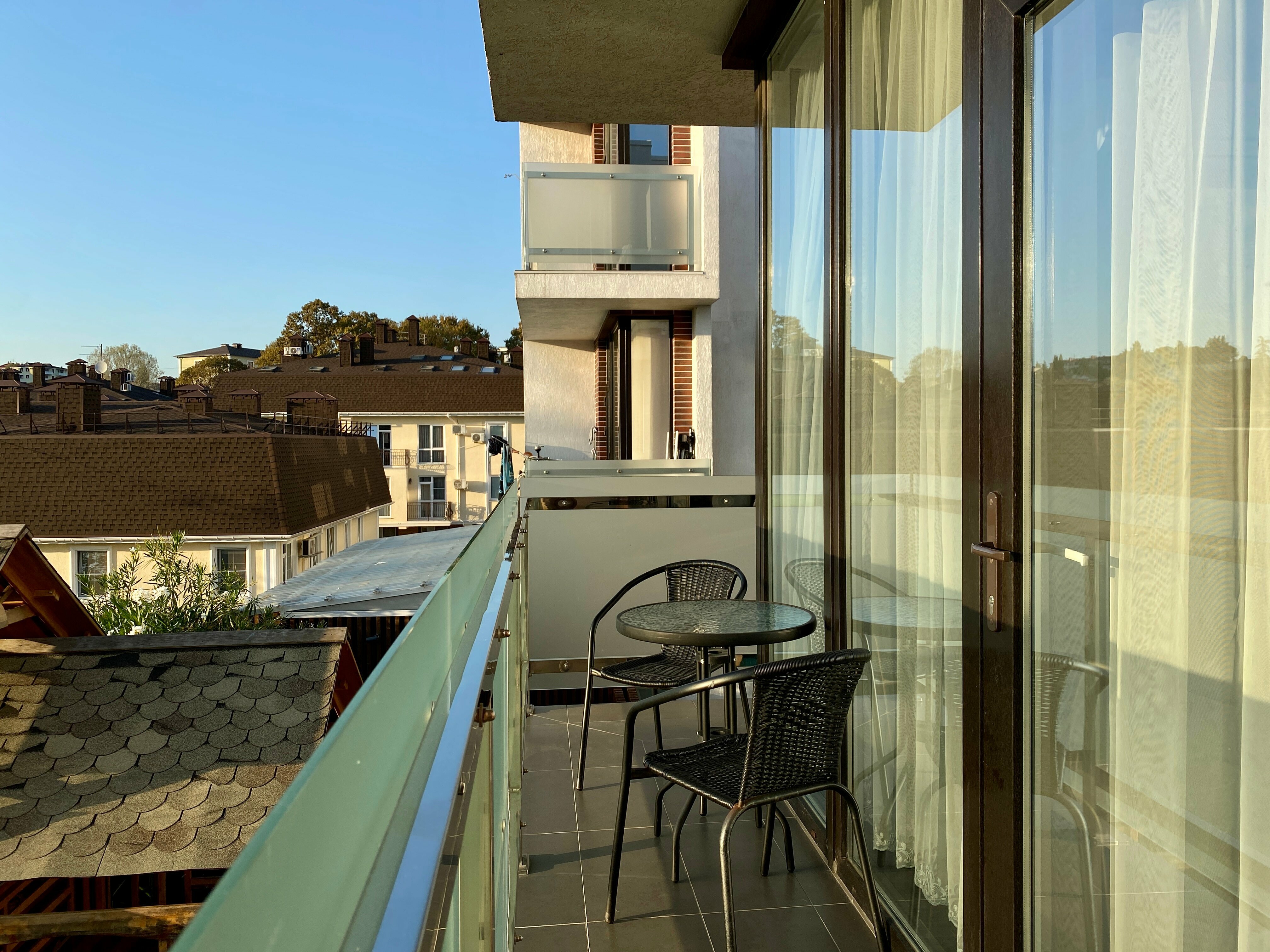 4-х местные апартаменты с балконом в жк c круглогодично подогреваемым бассейном +32 ° "Alicekeys" 9/97