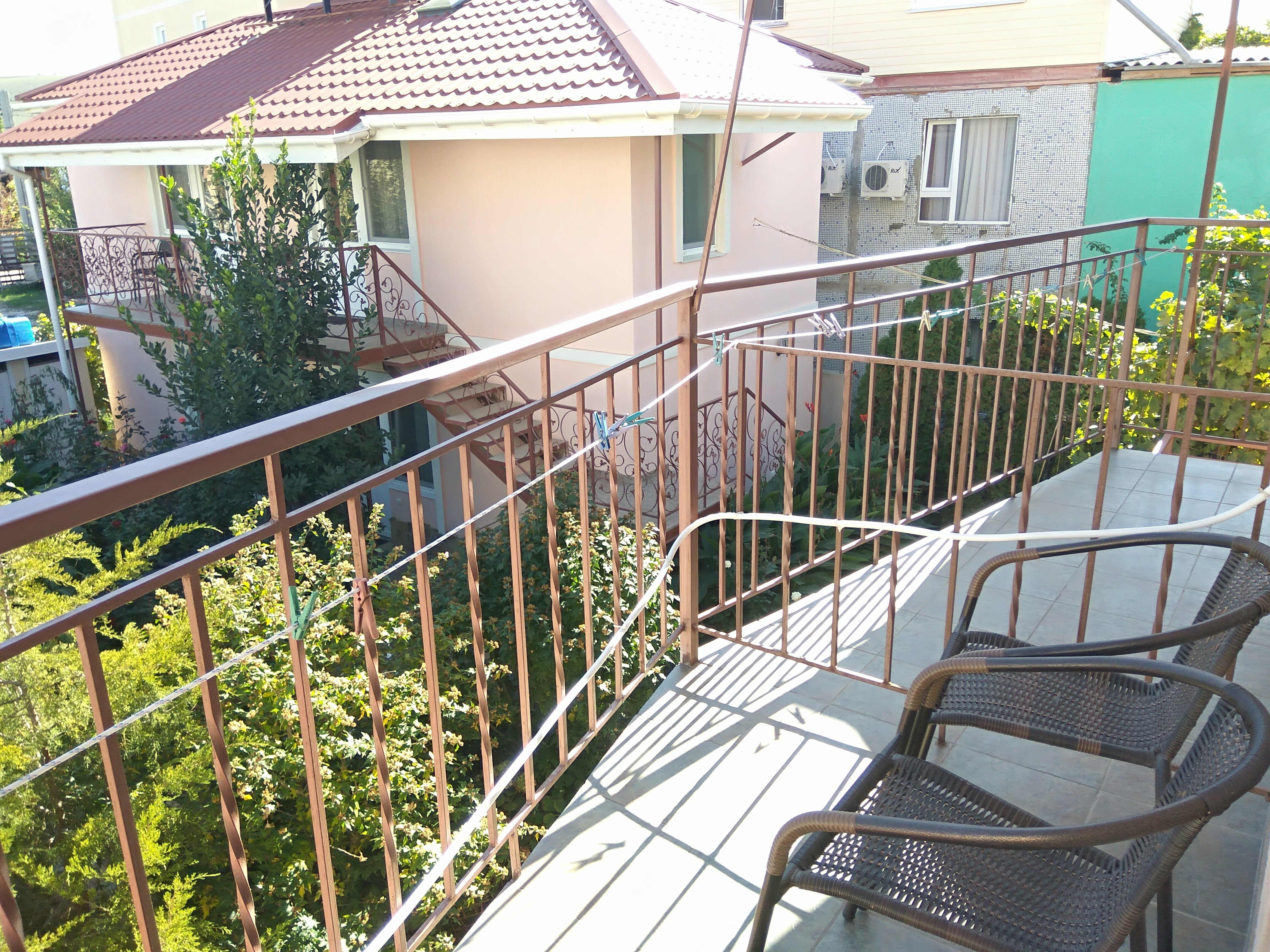 Двухместный номер с 2 отдельными кроватями и балконом