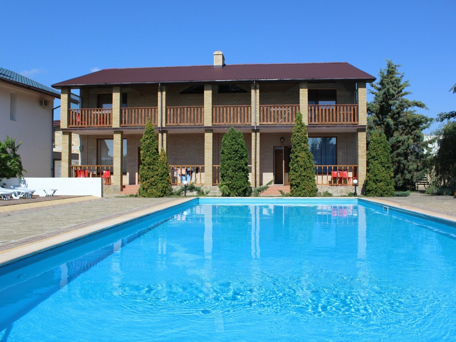 Семейный номер с террасой