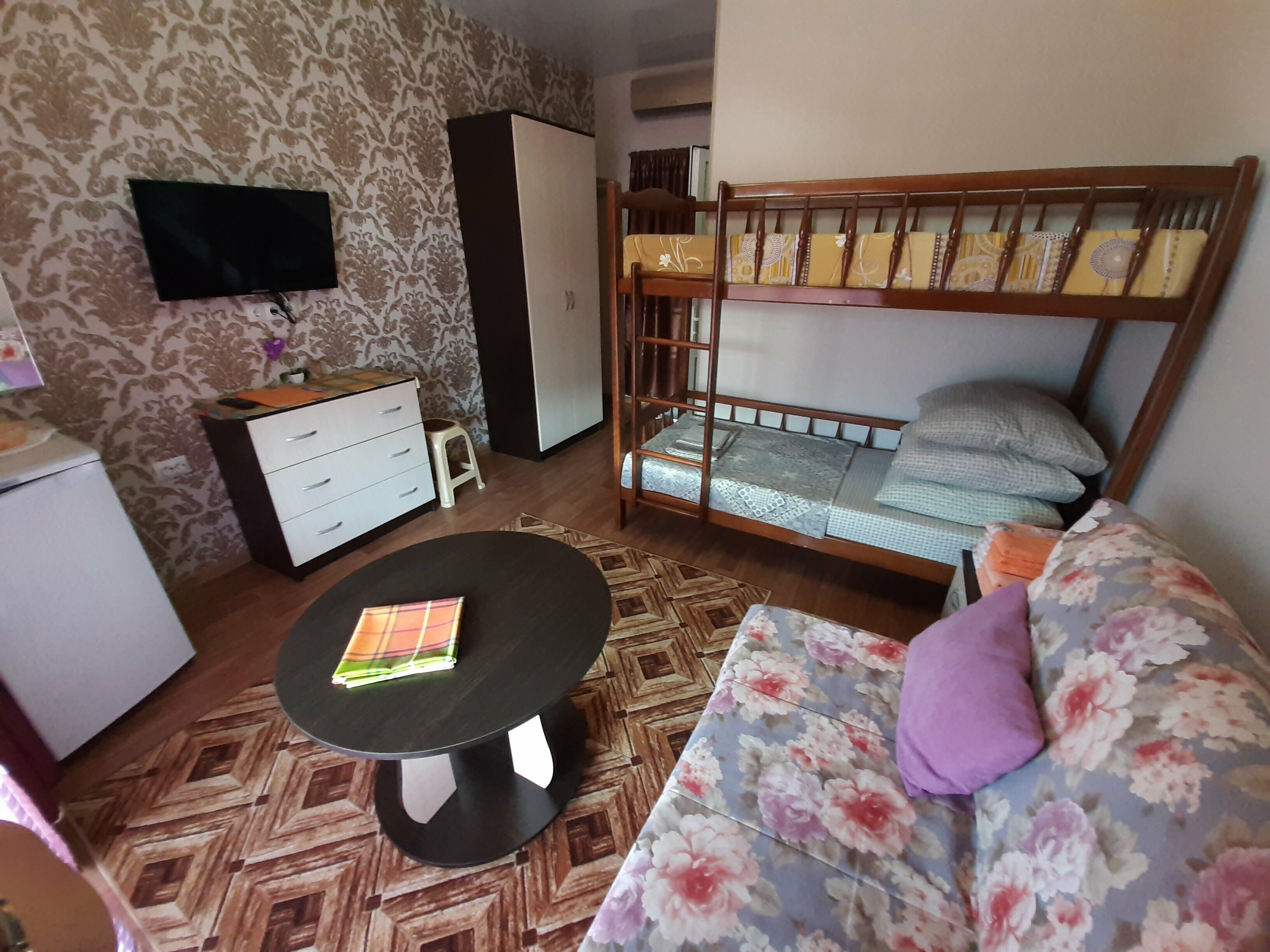 Двухместный номер с 1 кроватью или 2 отдельными кроватями и балконом