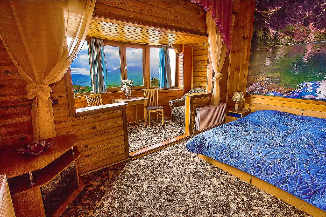 Трехместный номер «Комфорт» с душем