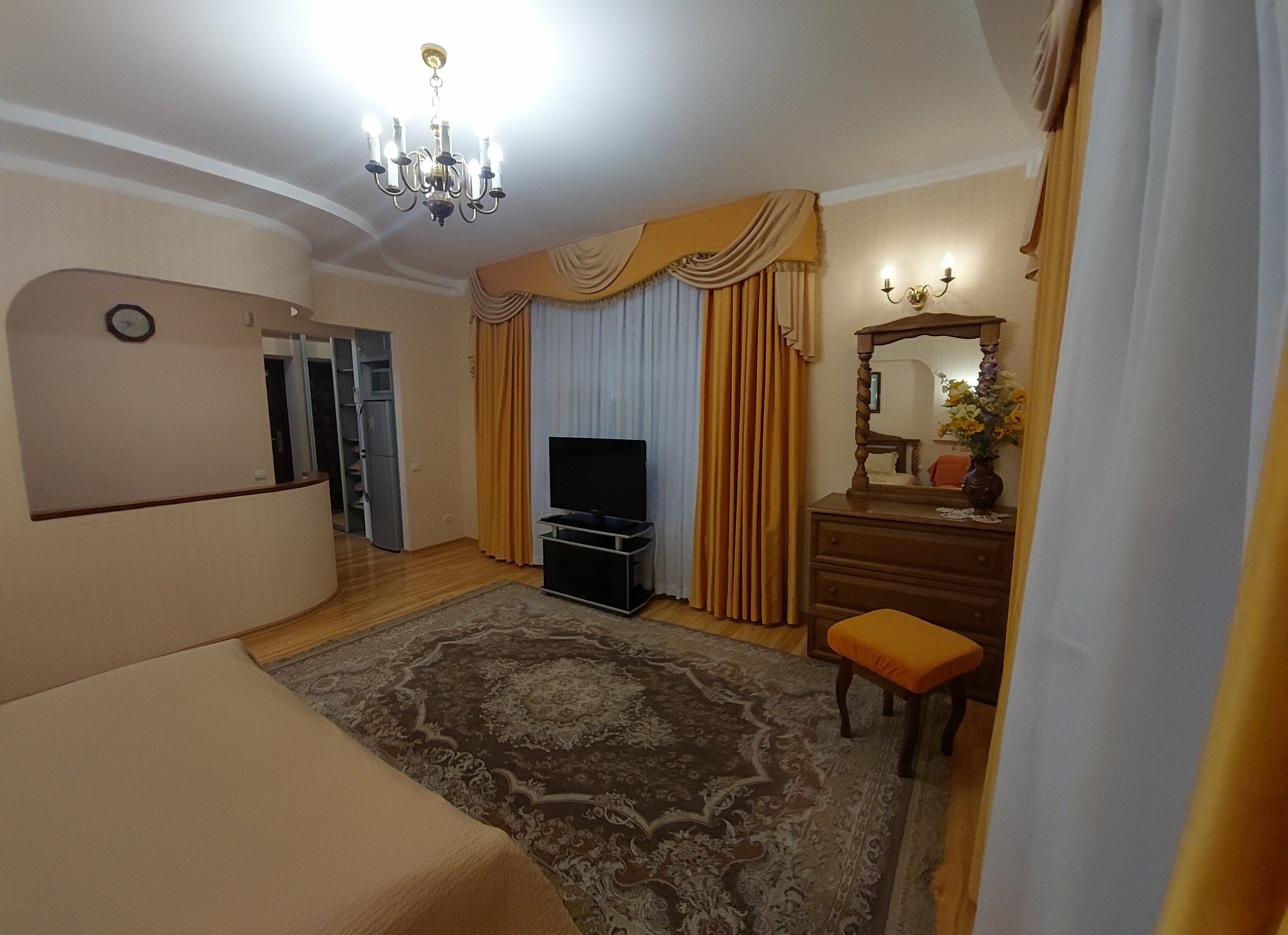 Двухместный номер с 1 кроватью и балконом