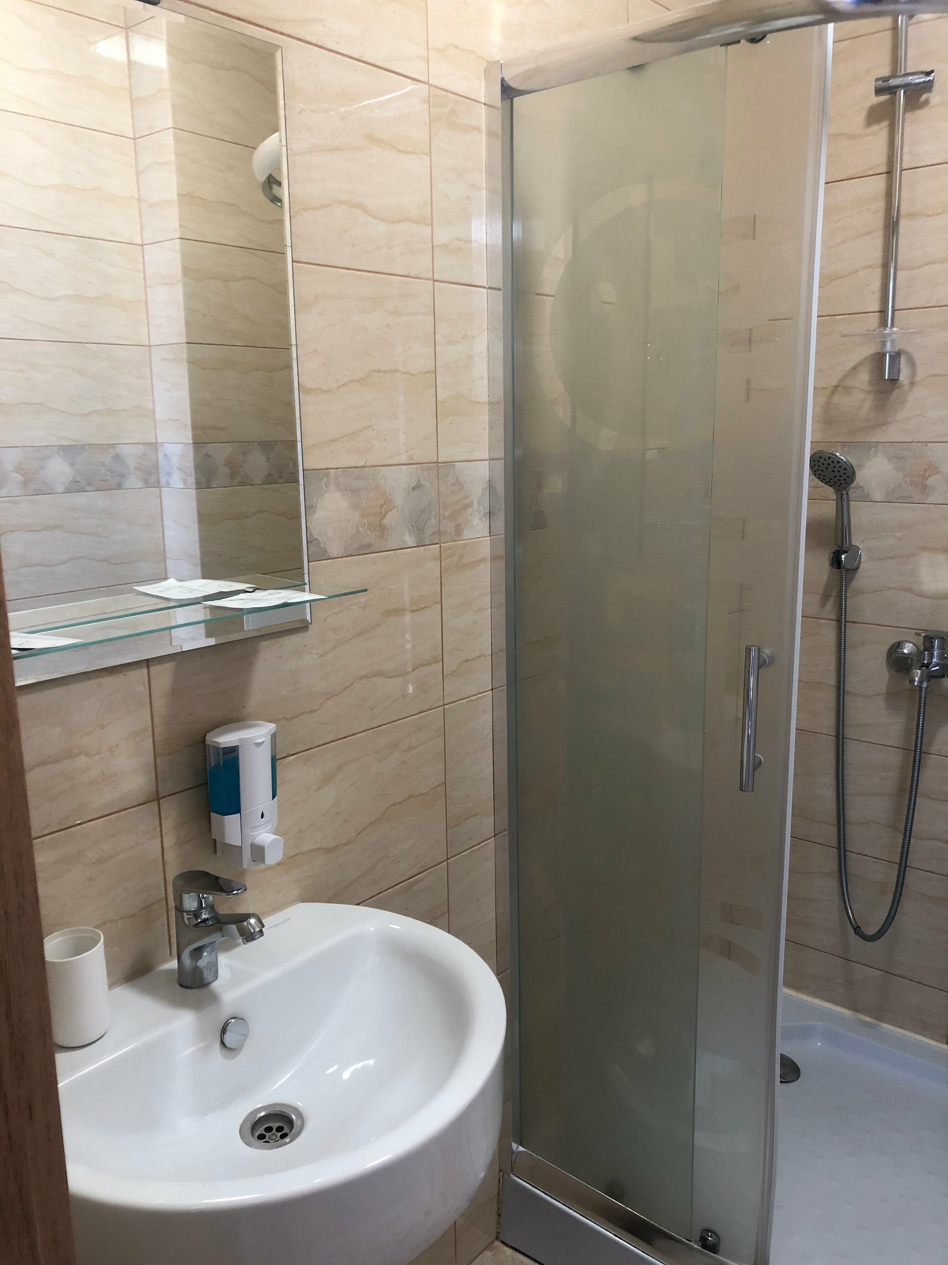 Двухместный номер с 1 кроватью и балконом