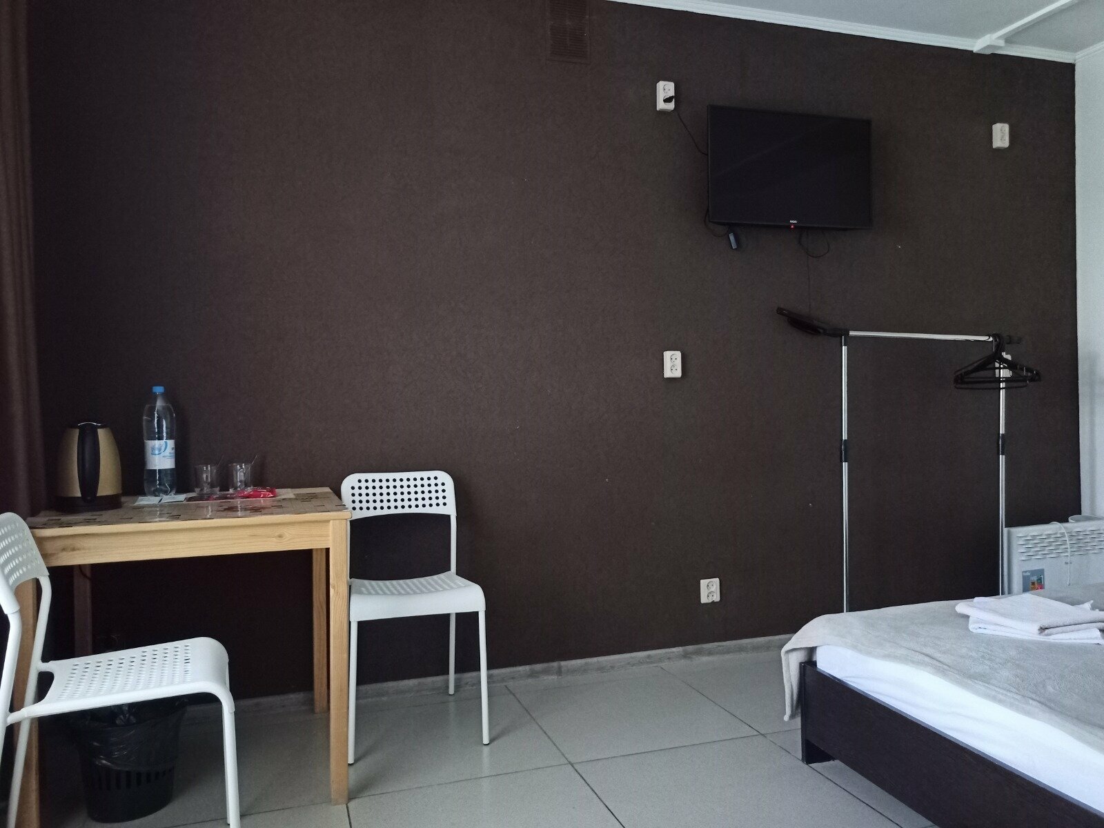 Двухместный номер с 1 кроватью и общей ванной комнатой