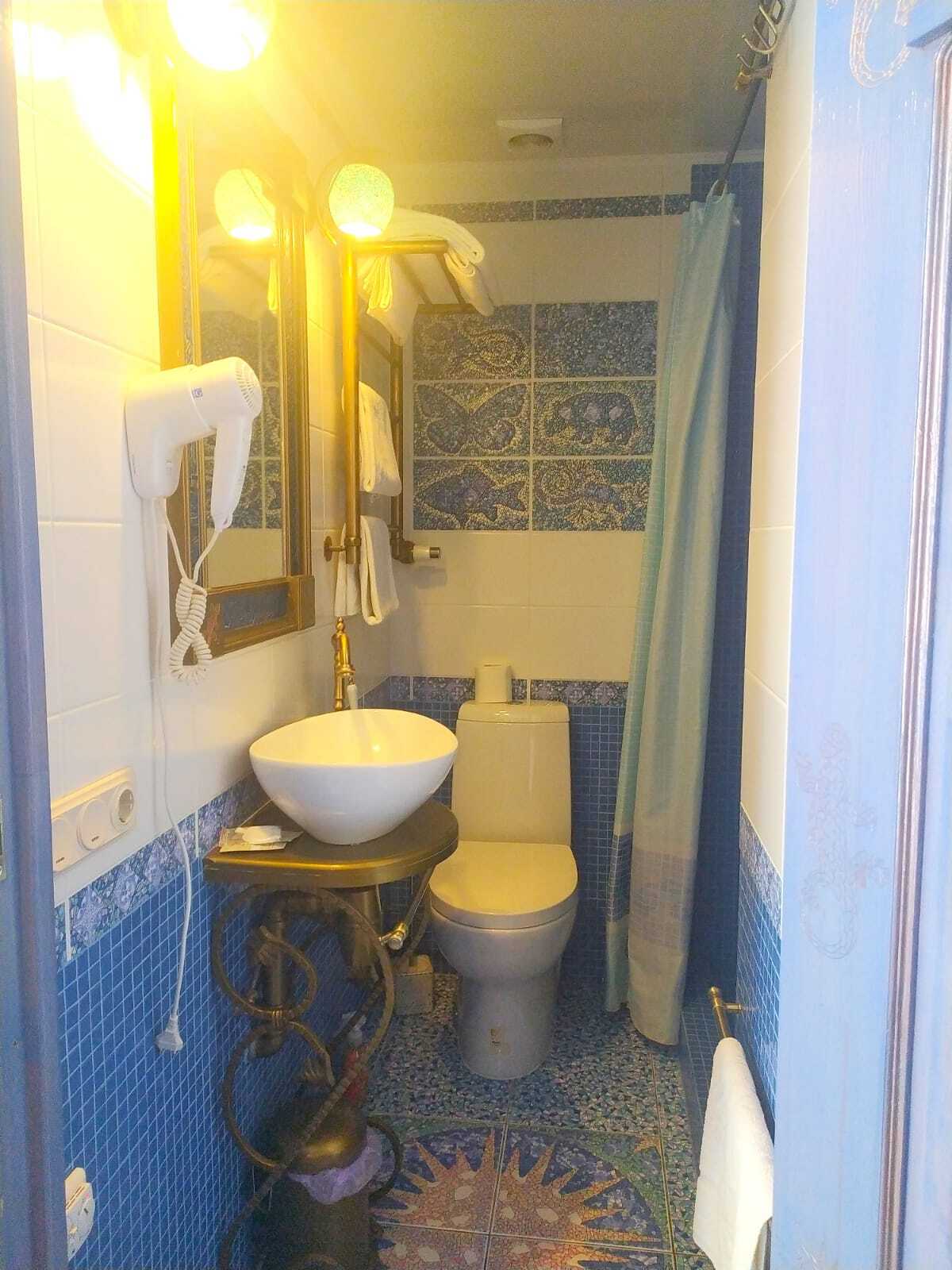 Небольшой двухместный номер с 1 кроватью или 2 отдельными кроватями