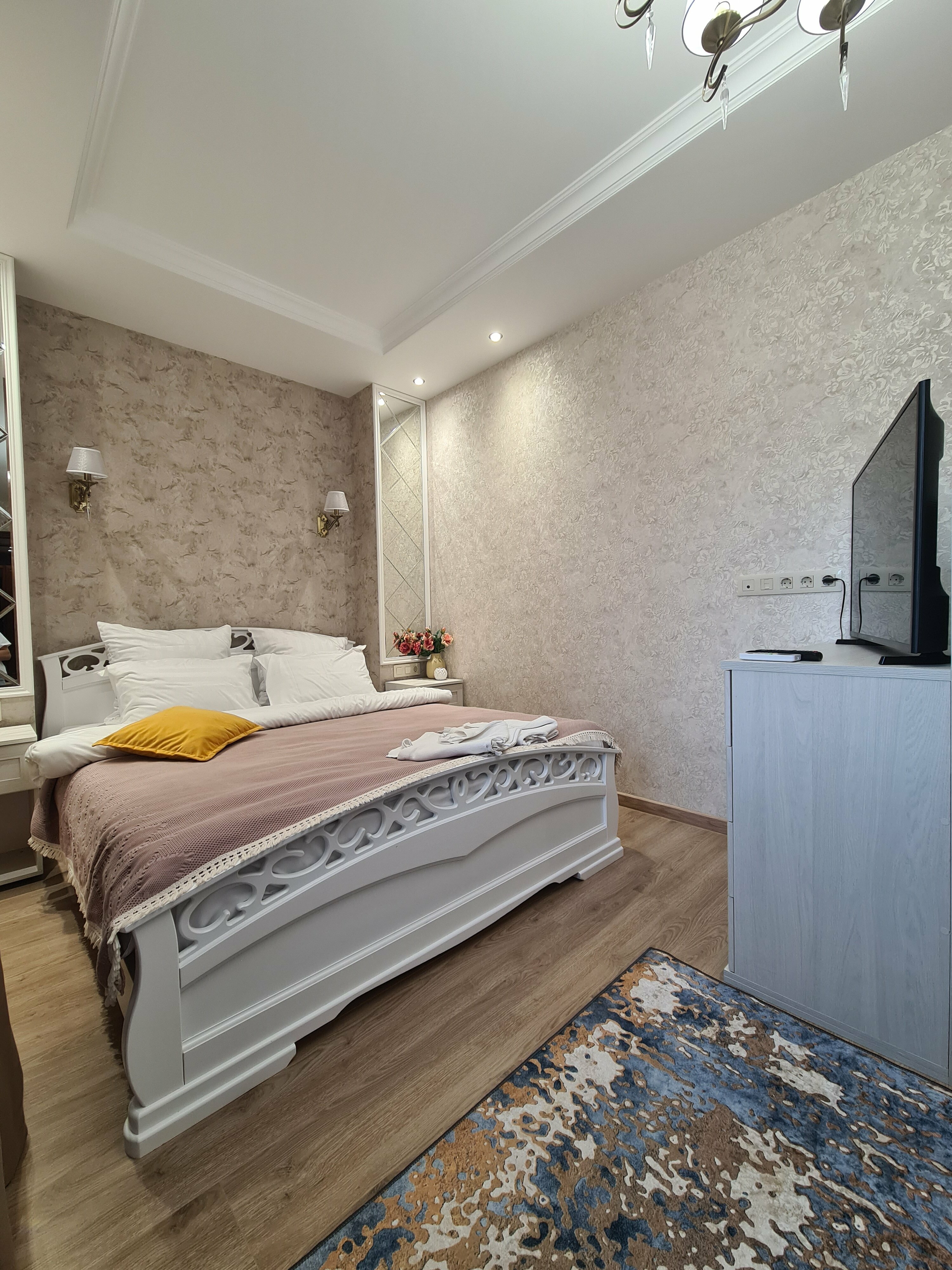 Апартаменты на 17 этаже с видом на город