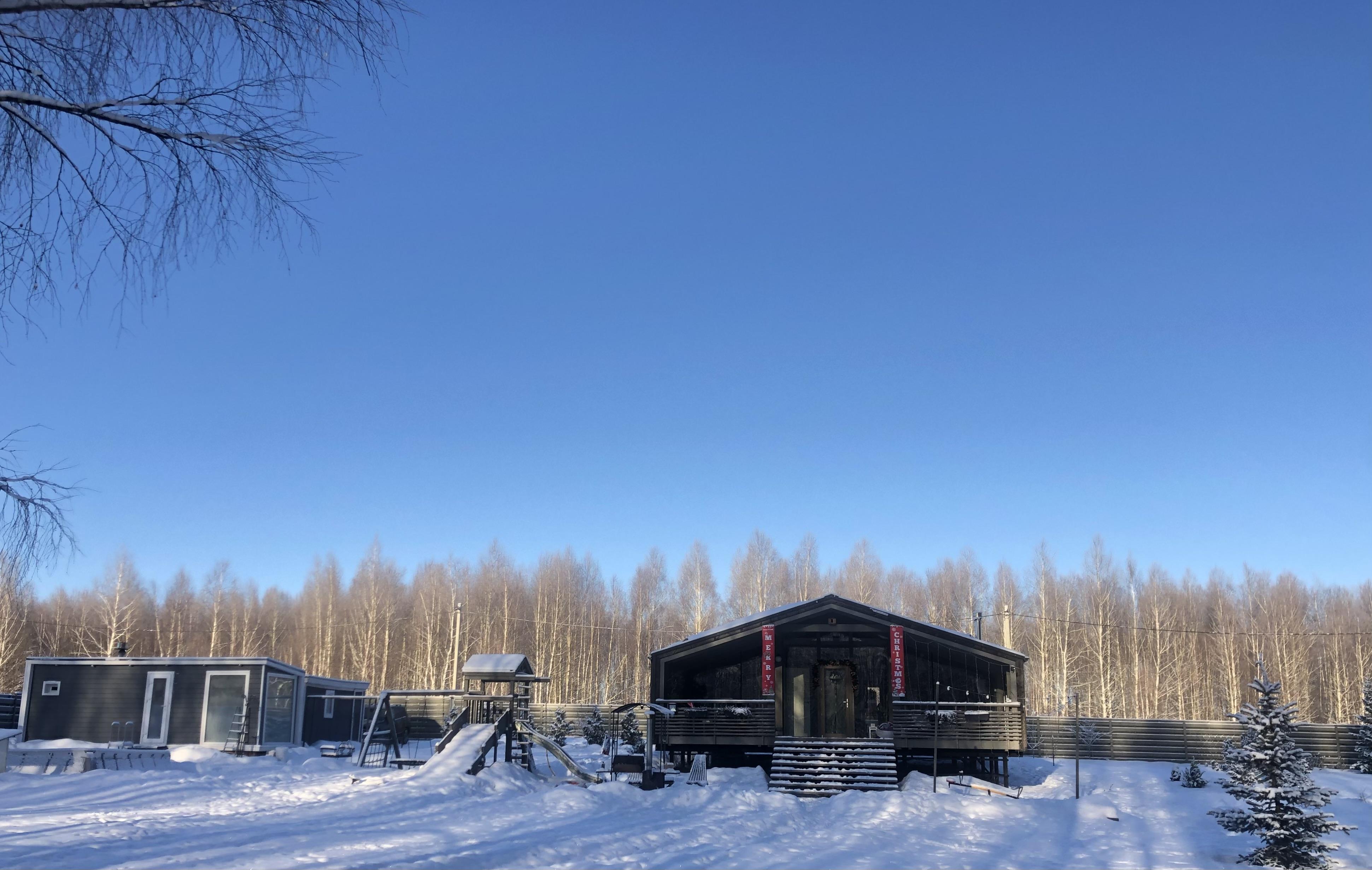 Дом с видом на лес