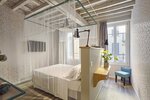Улучшенный двухместный номер с 1 двуспальной кроватью, пристройка (La Maison) в Hotel Torino