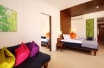 Семейный люкс с 2 комнатами двуспальная кровать в Sunwing Kamala Beach