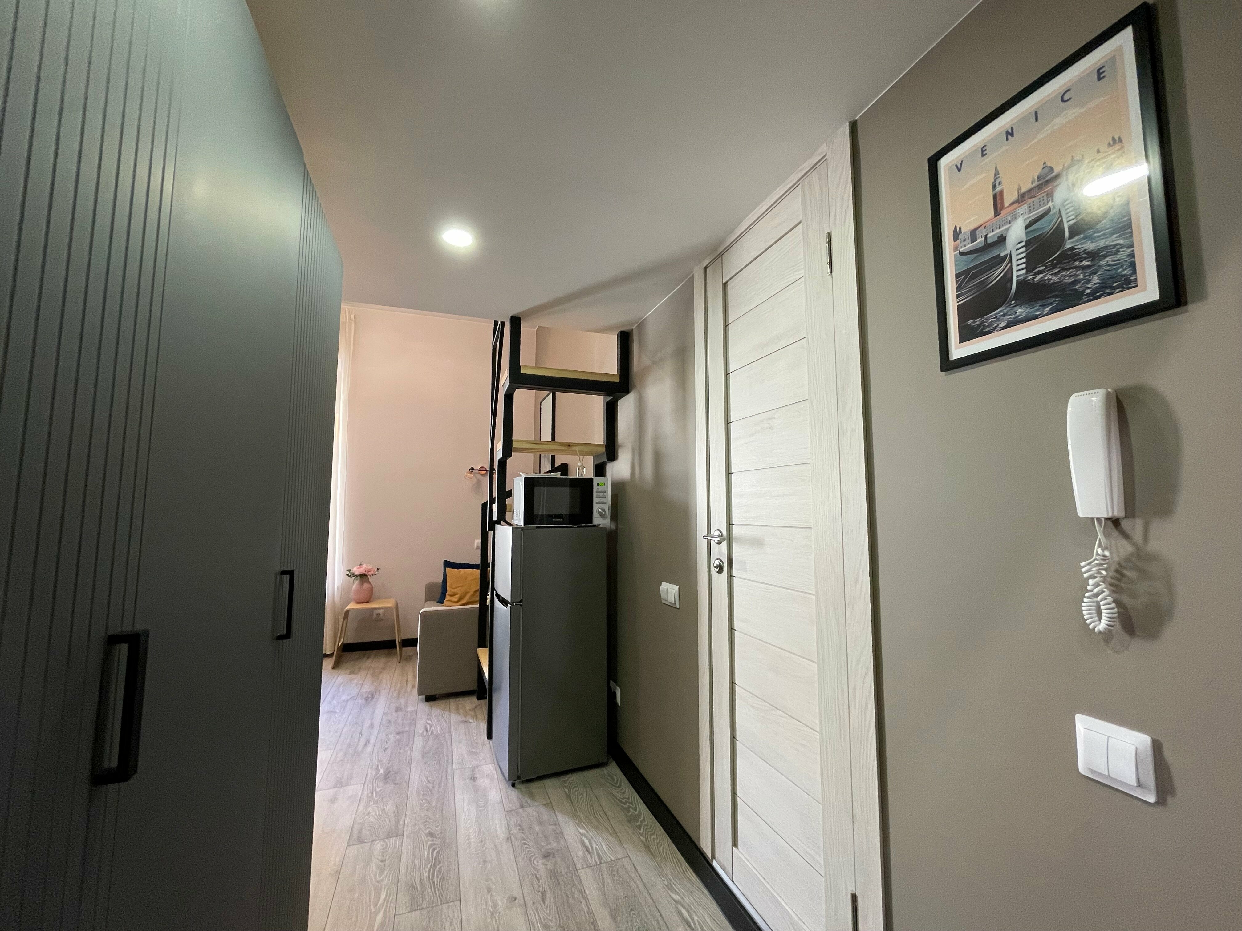 Двухуровневый номер-студия