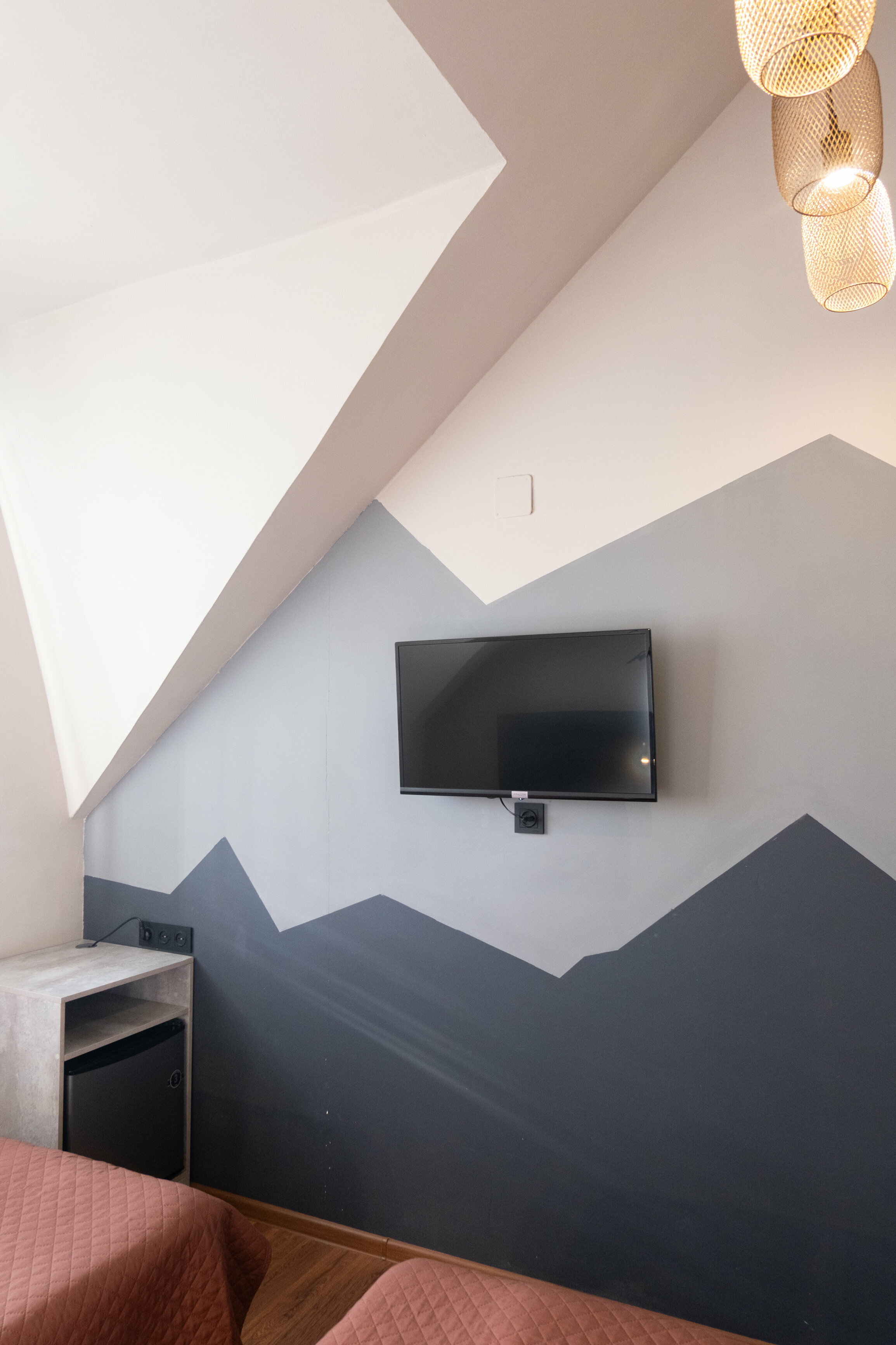 Двухместный номер с 2 отдельными кроватями и душем