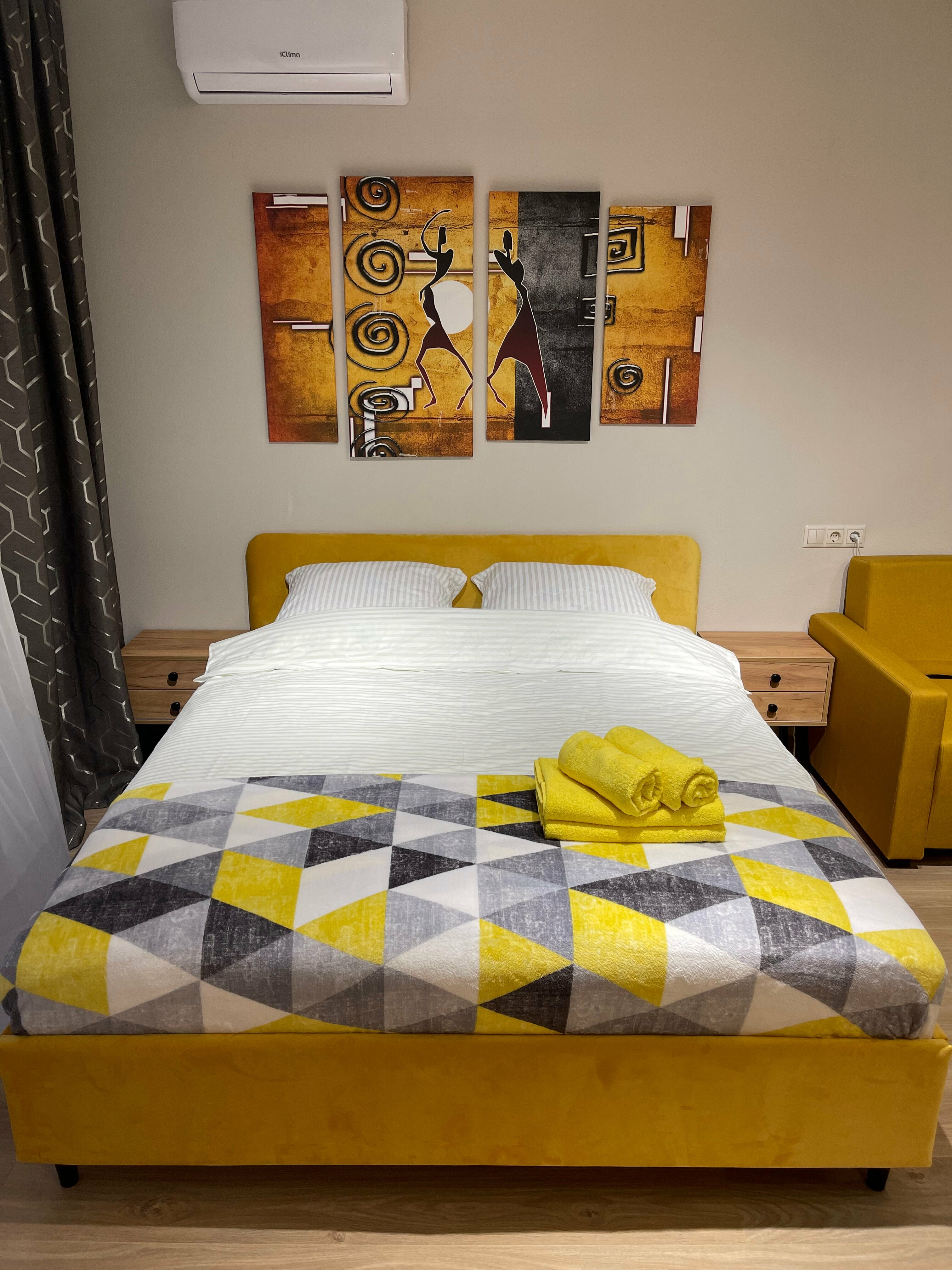 Трехместный номер с видом на город