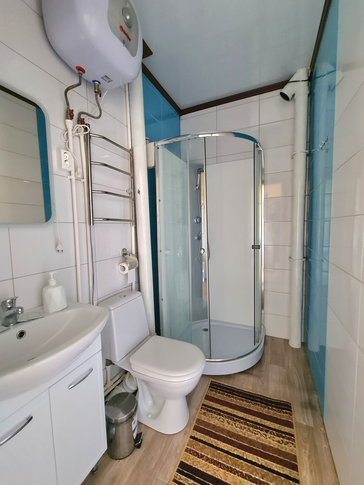 Двухместный номер с 2 отдельными кроватями, вид на горы