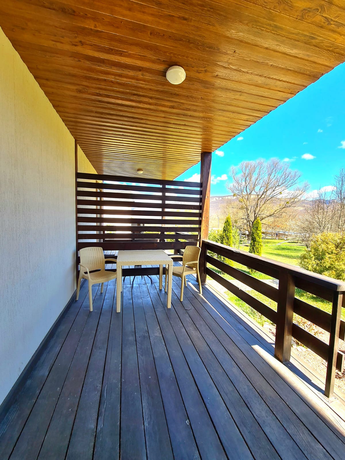 Двухместный номер с 2 отдельными кроватями, вид на горы