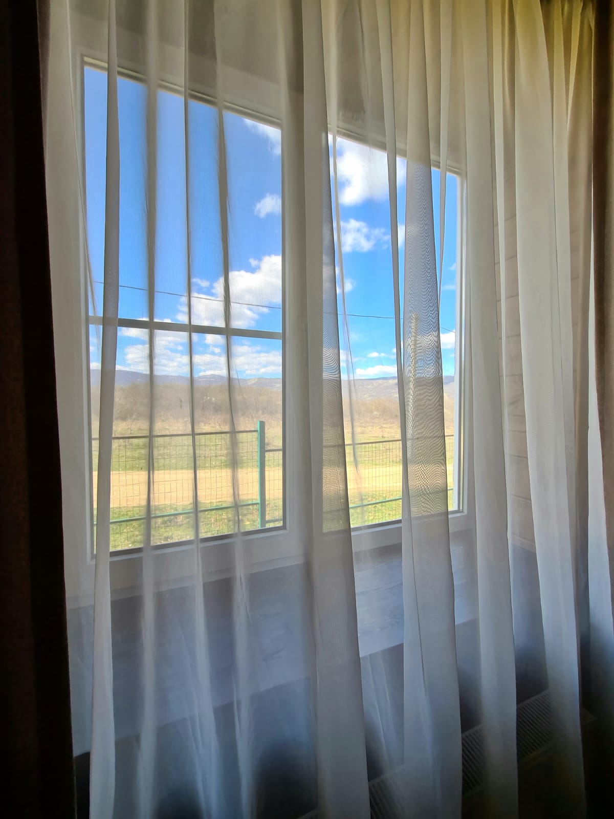 Двухместный номер с 2 отдельными кроватями, вид на горы