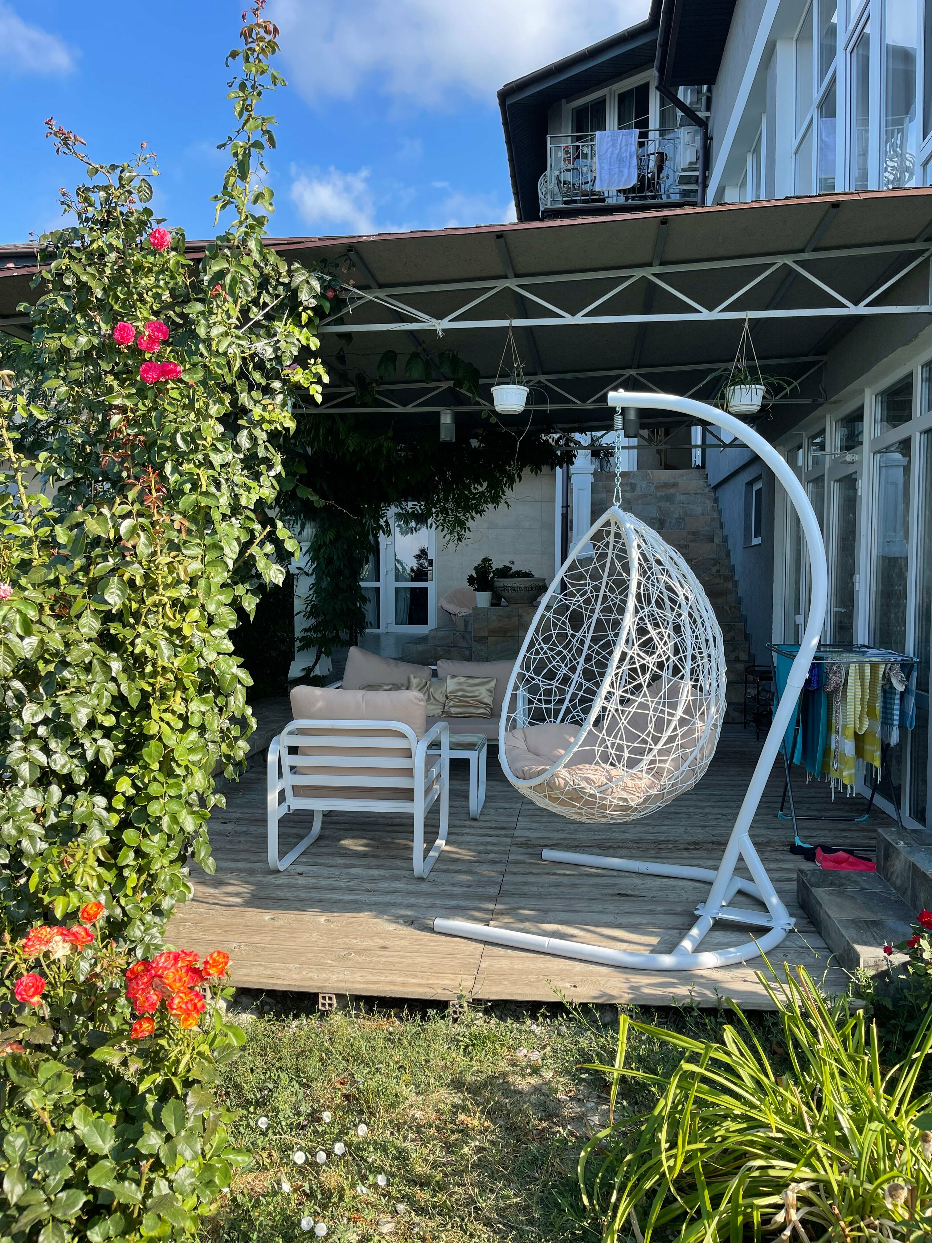 Семейный номер с террасой