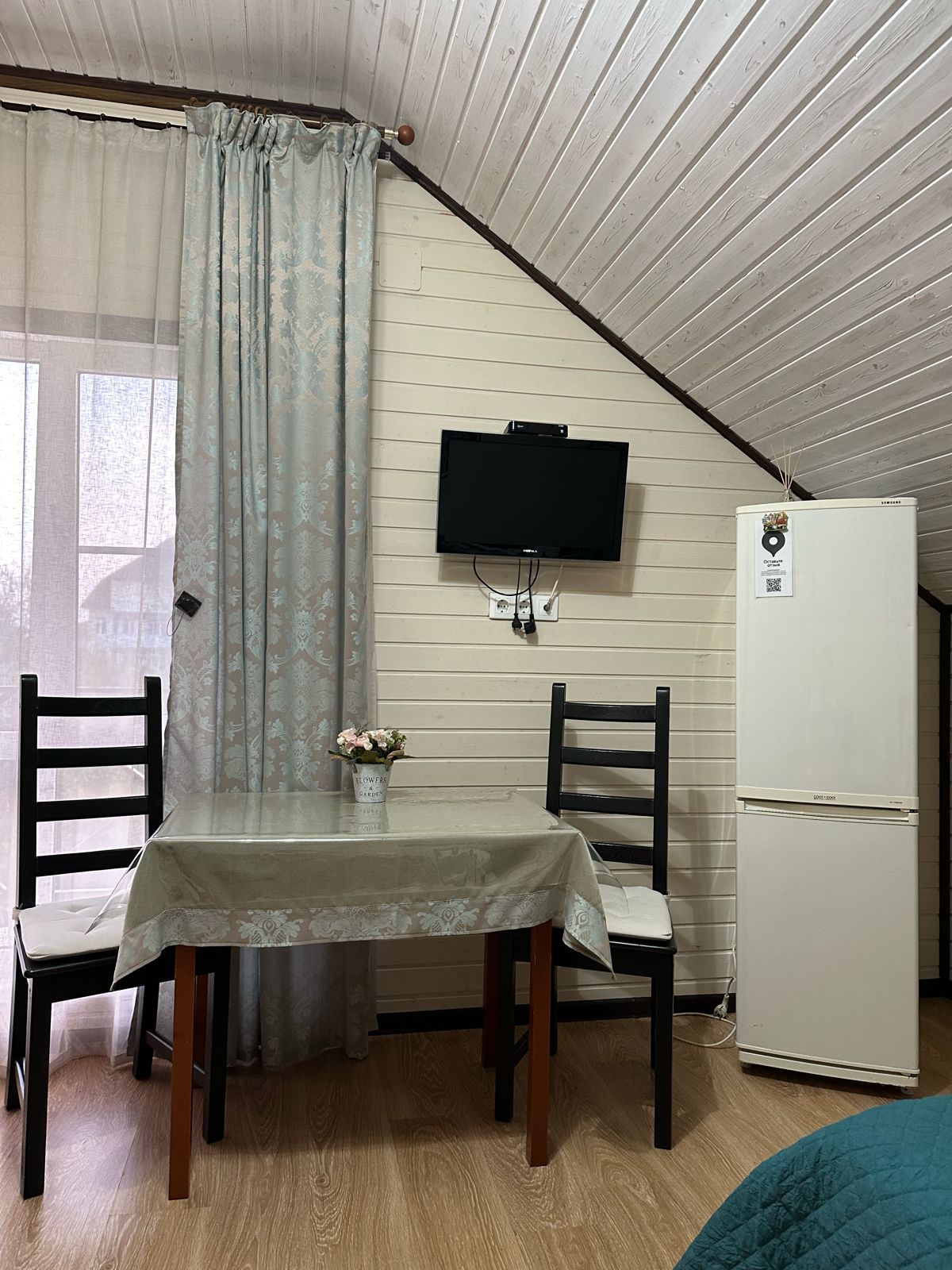 Двухместный номер с 1 кроватью и балконом