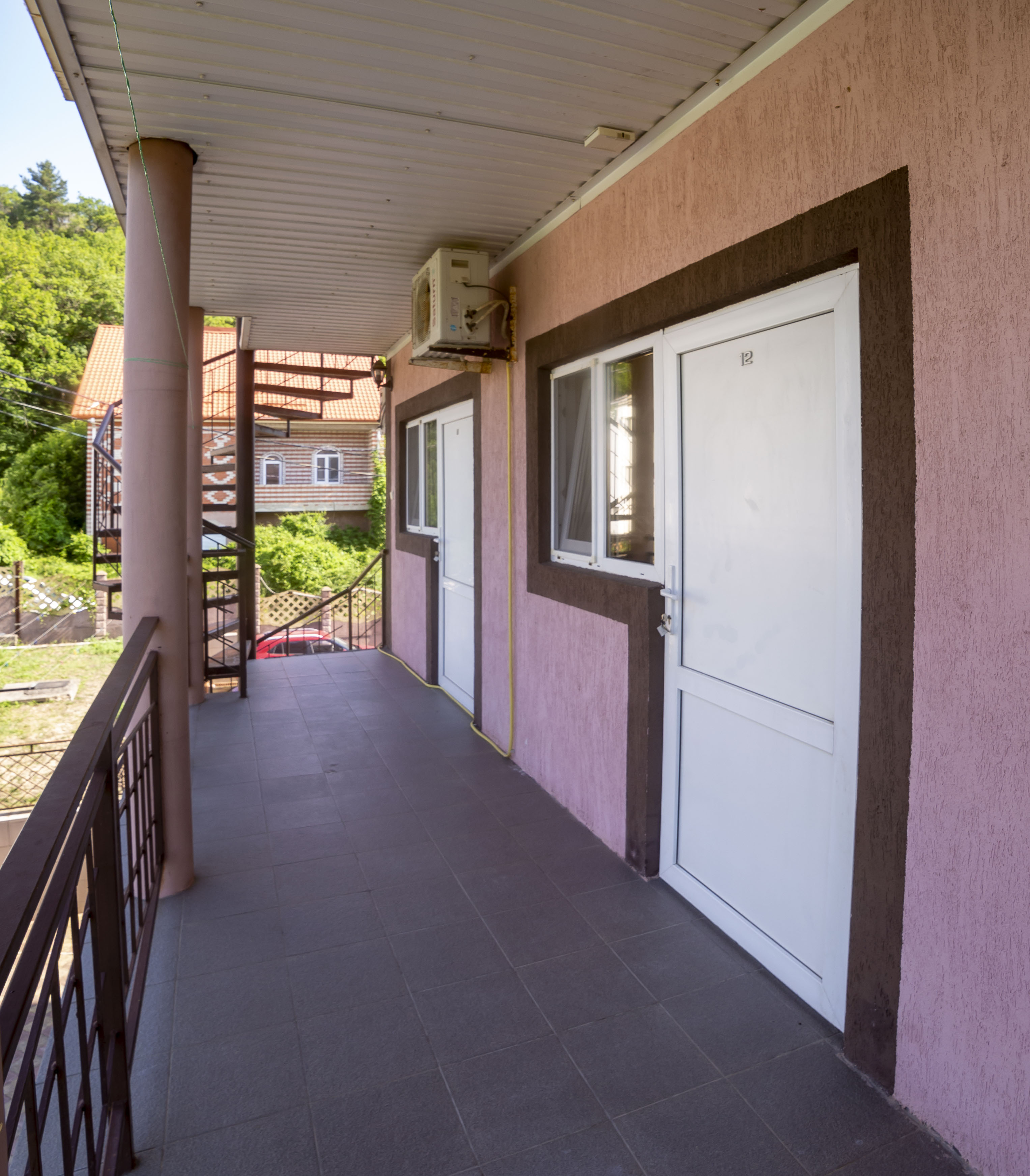 Двухместный номер с 2 отдельными кроватями, вид на горы