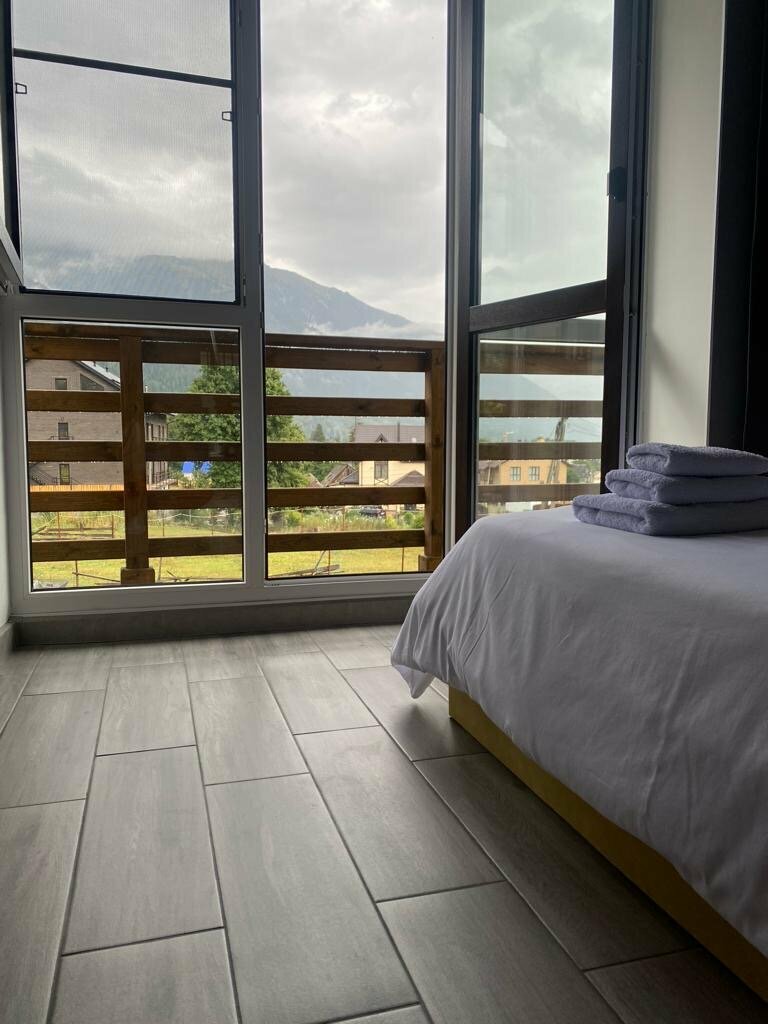 Двухместный номер с 1 кроватью и видом на горы