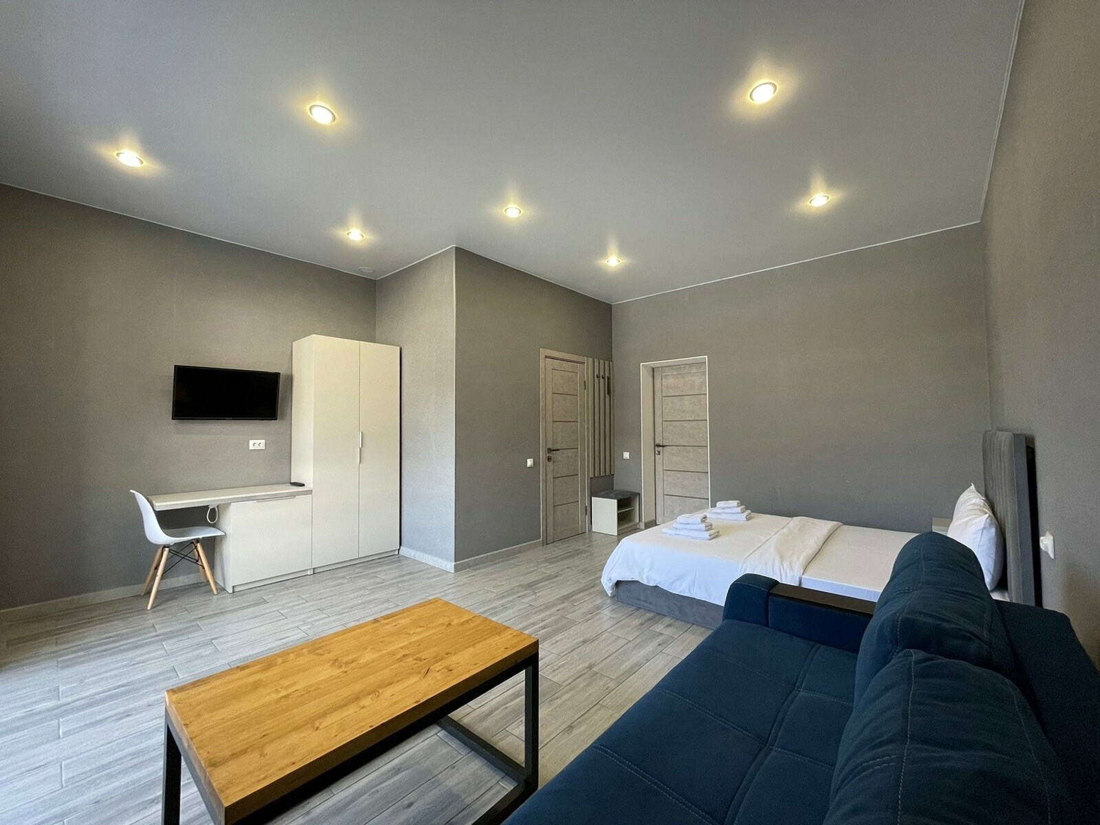 Двухместный номер с 1 кроватью и видом на горы