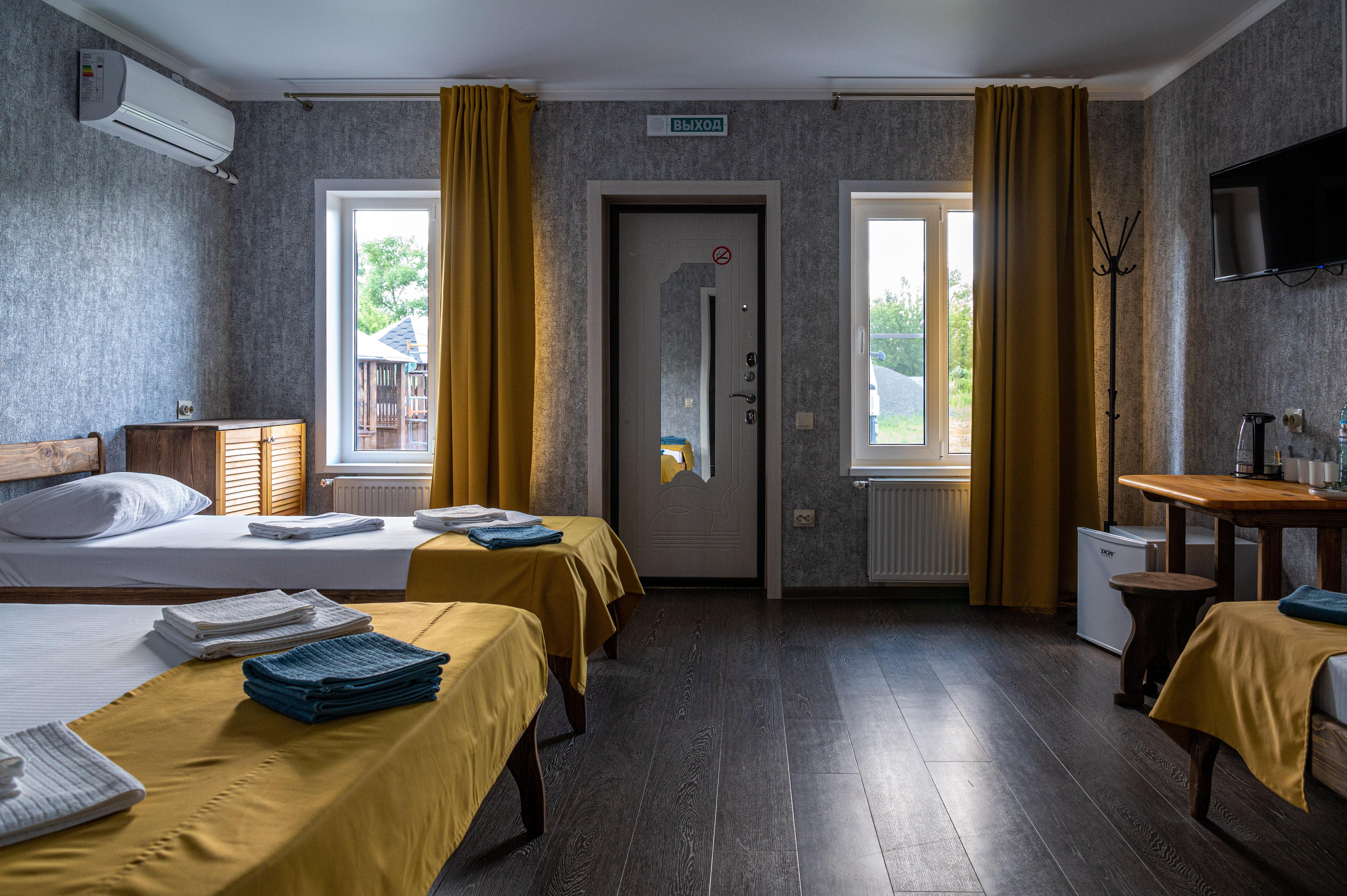 Стандартный четырехместный номер