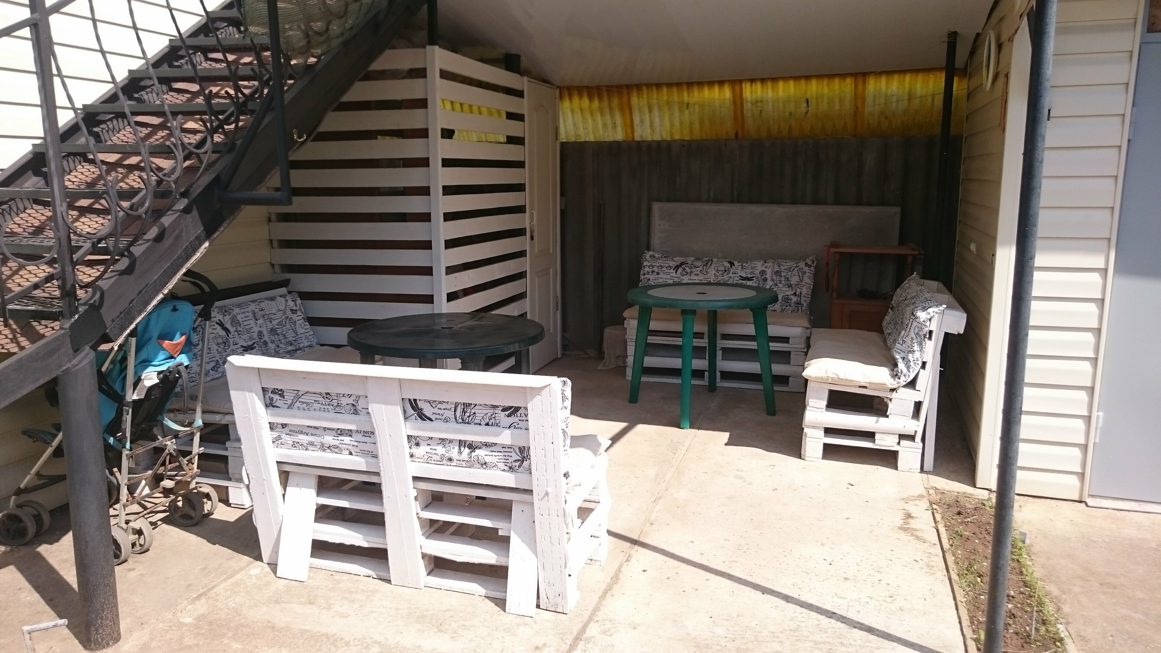 Четырехместный номер на первом этаже