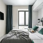 Апартаменты студия с 1 двуспальной кроватью в Art-Seasons Apartments