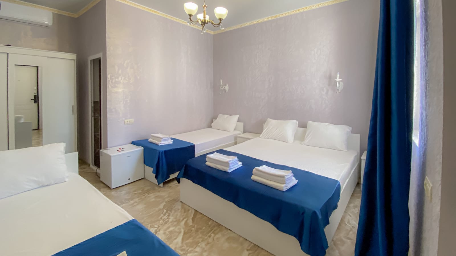 Роскошный четырехместный номер