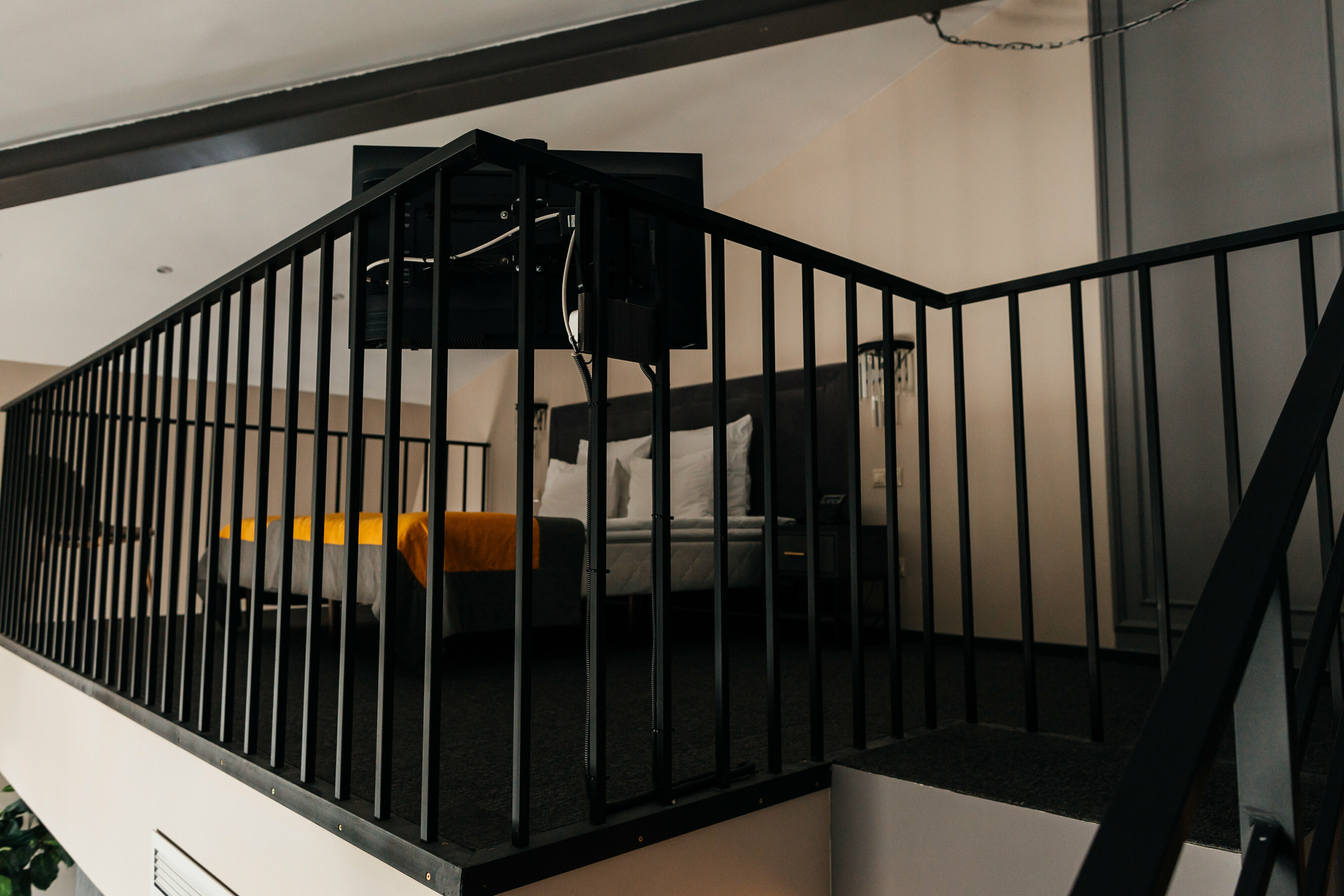 Двухуровневый номер-студия