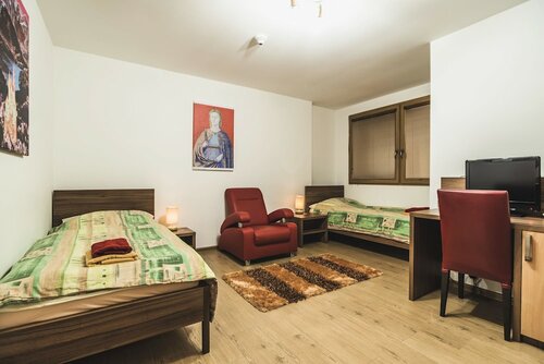 Номер с 2 односпальными кроватями, 2 односпальные кровати в Hotel Múza