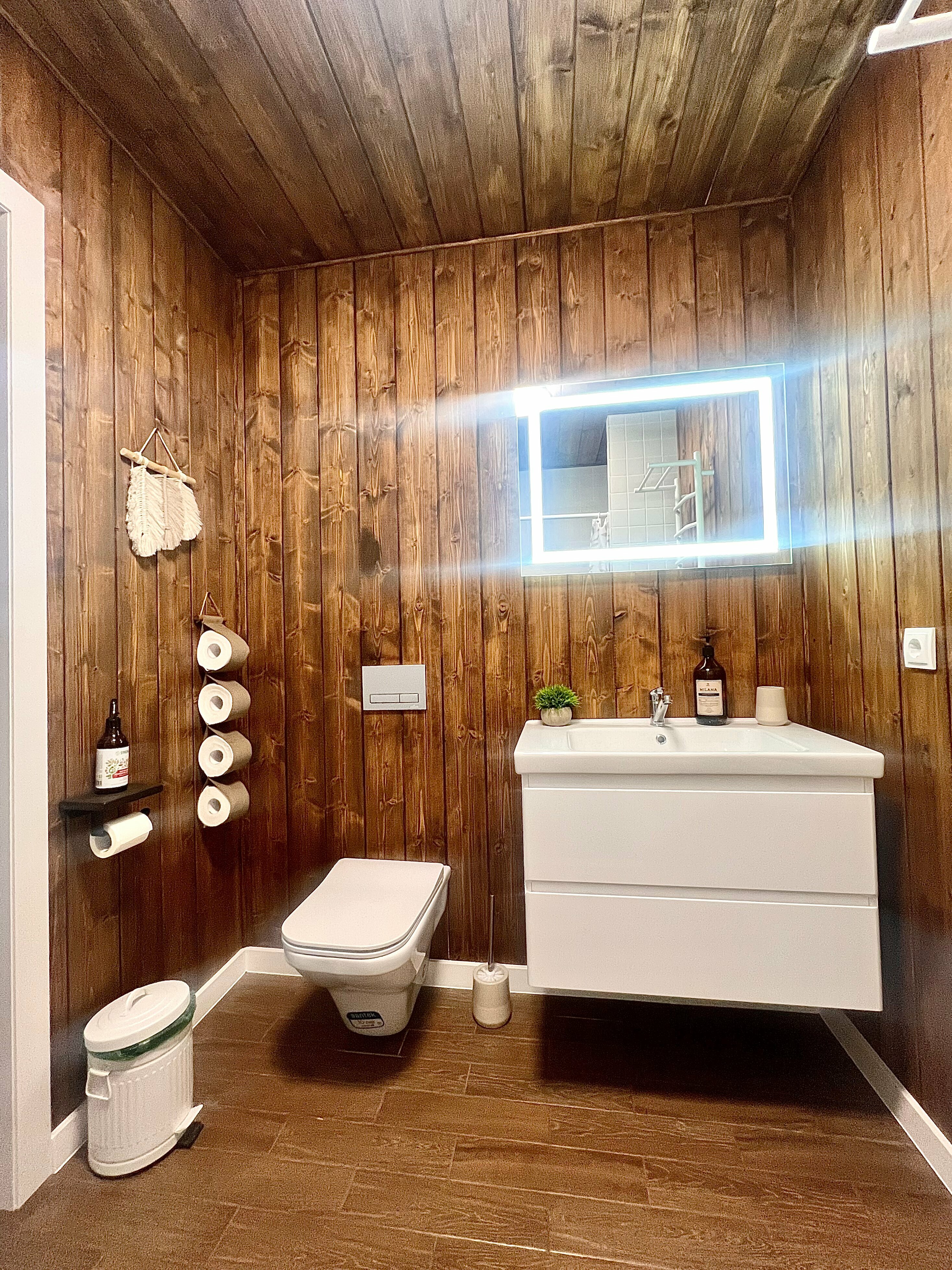 Шале №3 - с баварским камином, баней, зоной барбекю и костровой чашей