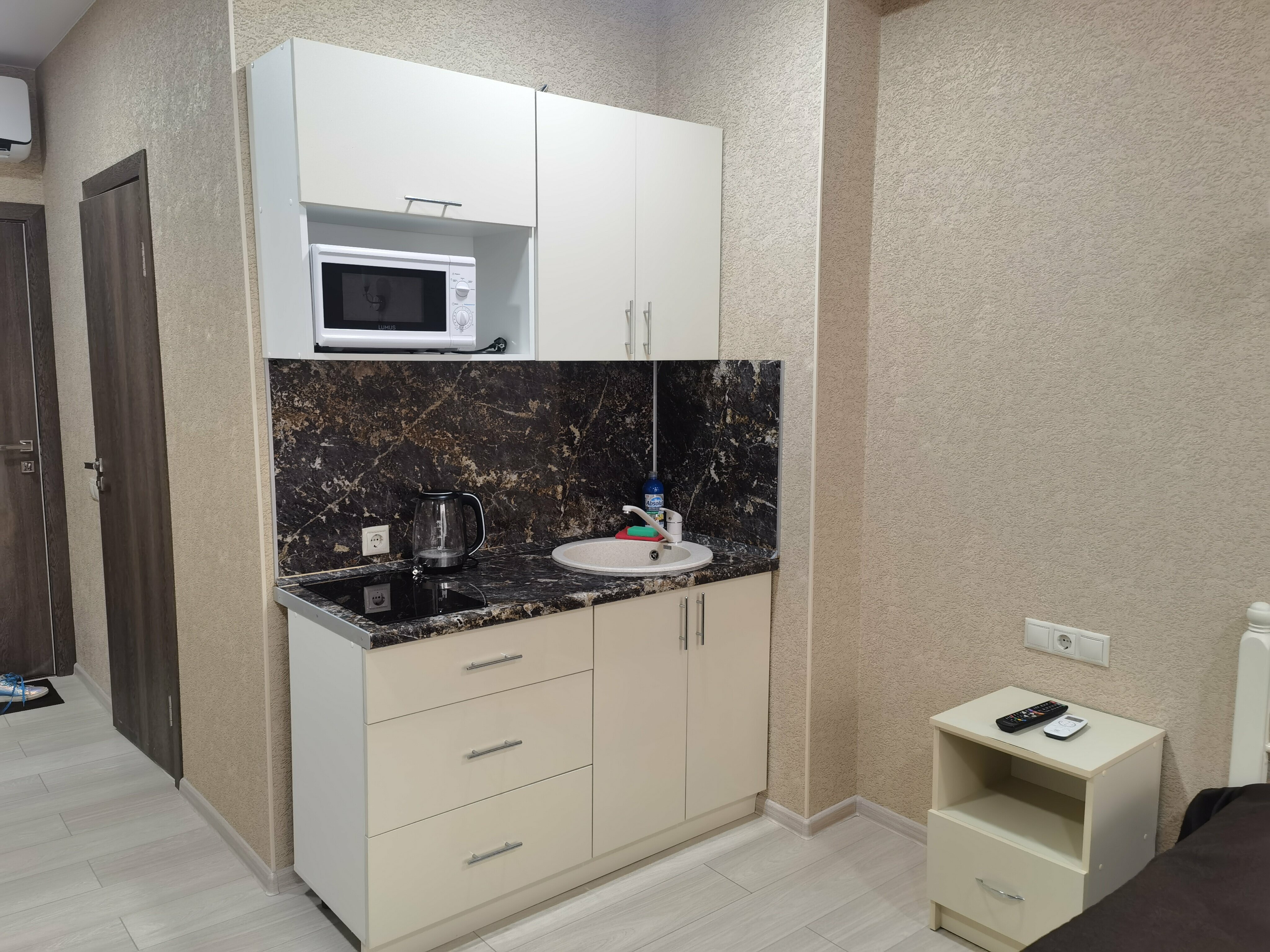 Номер-студия с видом на море