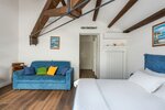 Двухместный номер с 1 двуспальной кроватью, 1 спальня (Cobalto) в B&b Villa Liberty sul mare