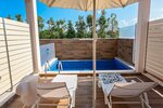 Улучшенный люкс, отдельный бассейн, вид на сад в Mythic Summer Hotel