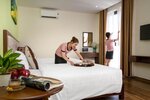 Семейный номер, смежные номера, вид на город в Tay Bac Hotel