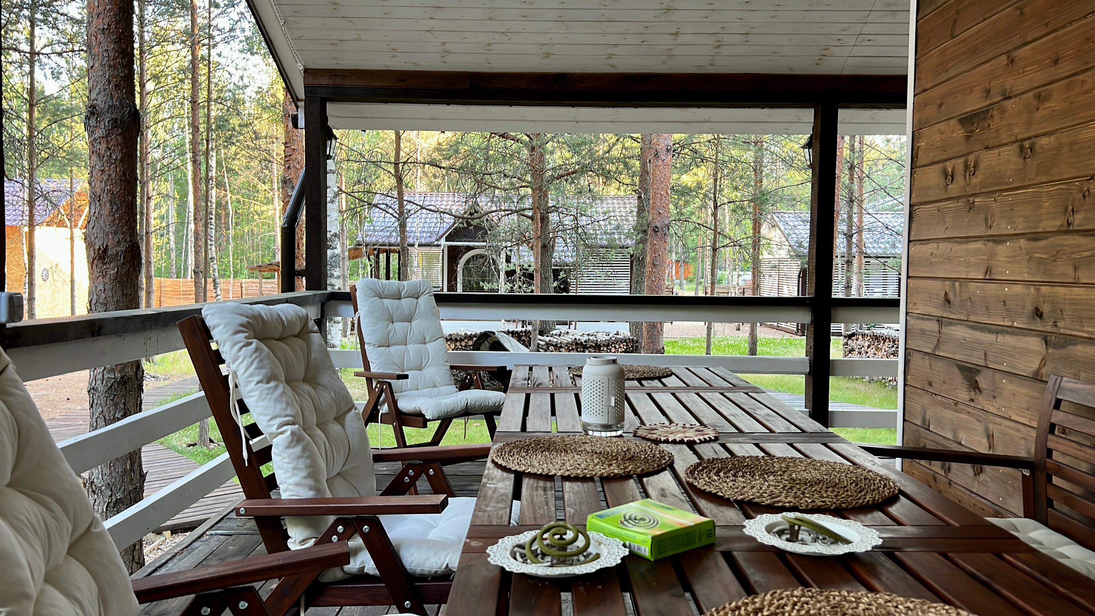 Дачная усадьба с баней и зоной барбекю